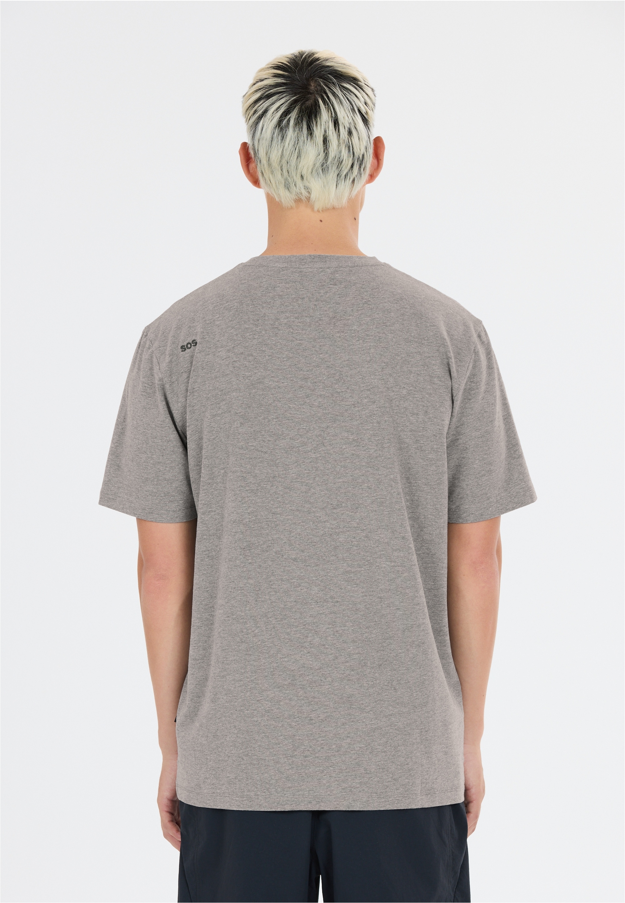 SOS Funktionsshirt »Kvitfjell«, mit biologischer Baumwolle und subtilem SOS-Print