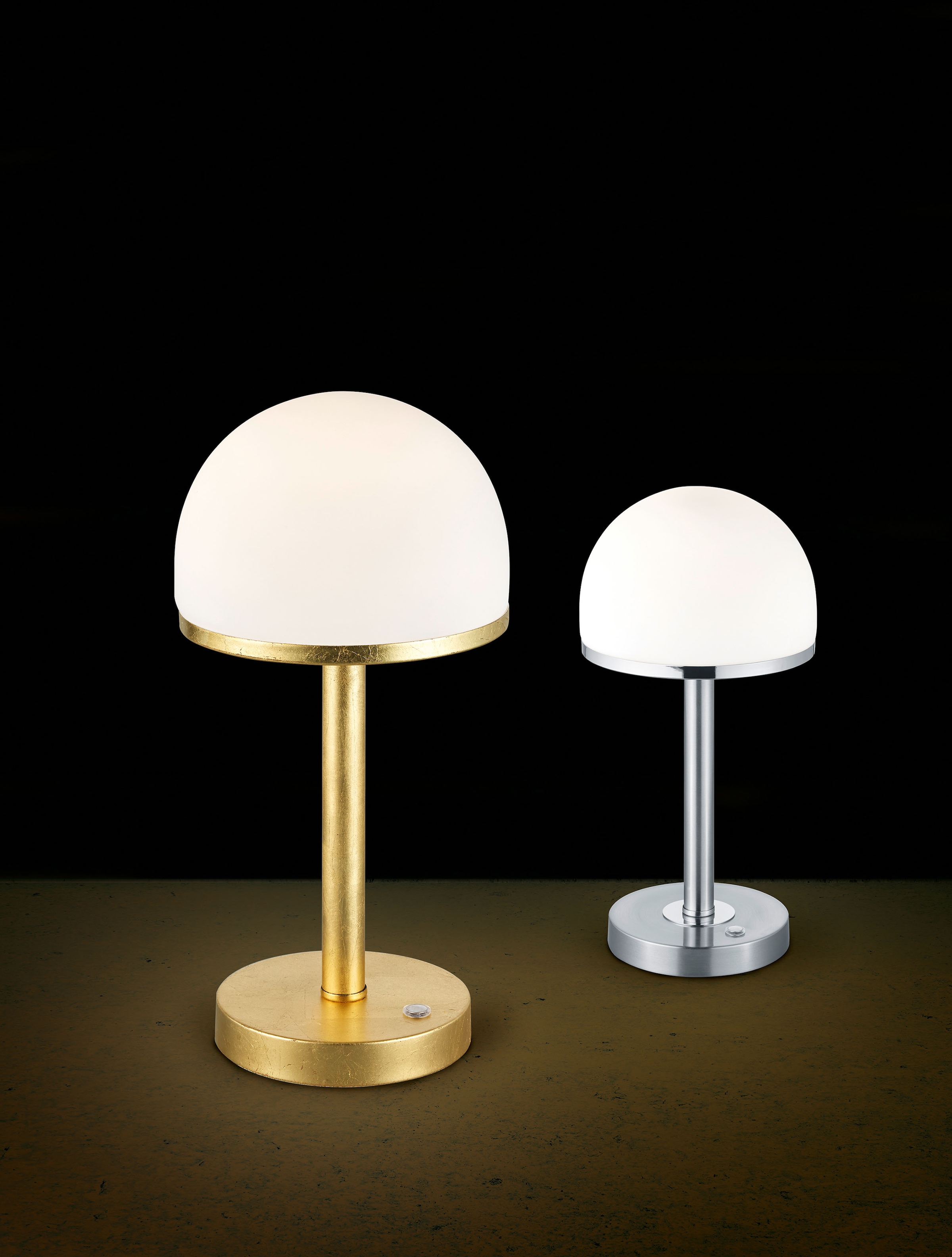 TRIO Leuchten LED BAUR Tischleuchte modernem flammig-flammig, »Berlin«, fach 1 Design | Tischlampe mit TOUCH-Dimmer 4 in