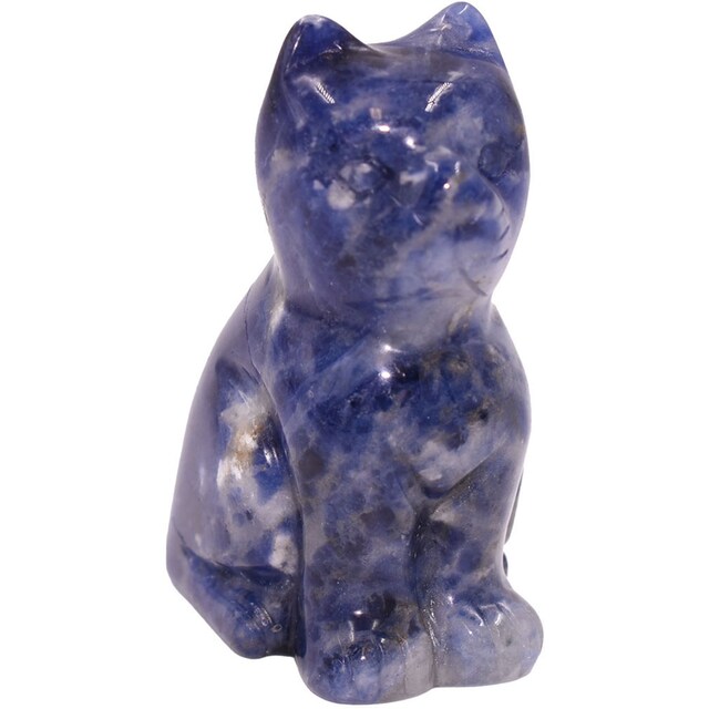 Firetti Tierfigur »Schmuck Geschenk, Katze«, Sodalith kaufen | BAUR