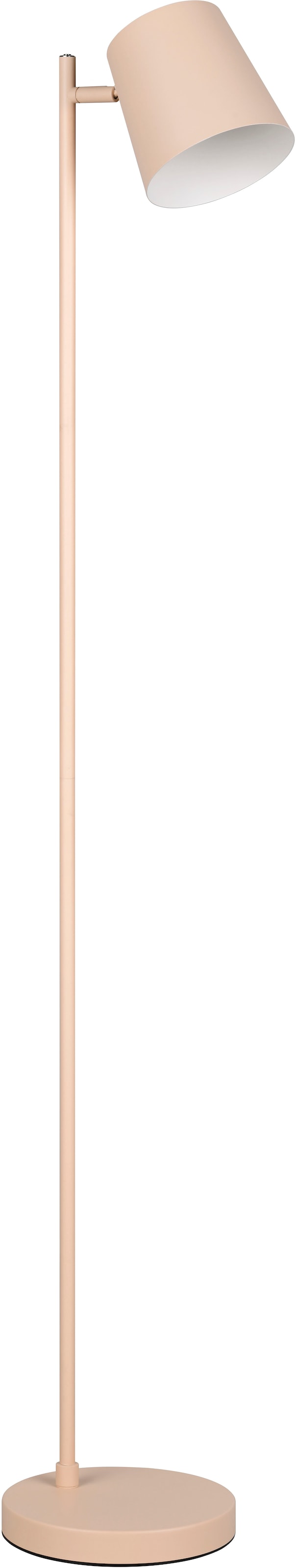 REALITY Leuchten LED Stehlampe »BLAKE, Akku Stehleuchte Indoor, mit USB-C Lade-Anschluss, Höhe 125 cm«, 1 flammig, Leuchtmittel LED-Board | LED fest integriert, Ø 20cm, mit 4-fach Touchdimmer, Leuchtenkopf schwenkbar, 4,5W 350 Lm