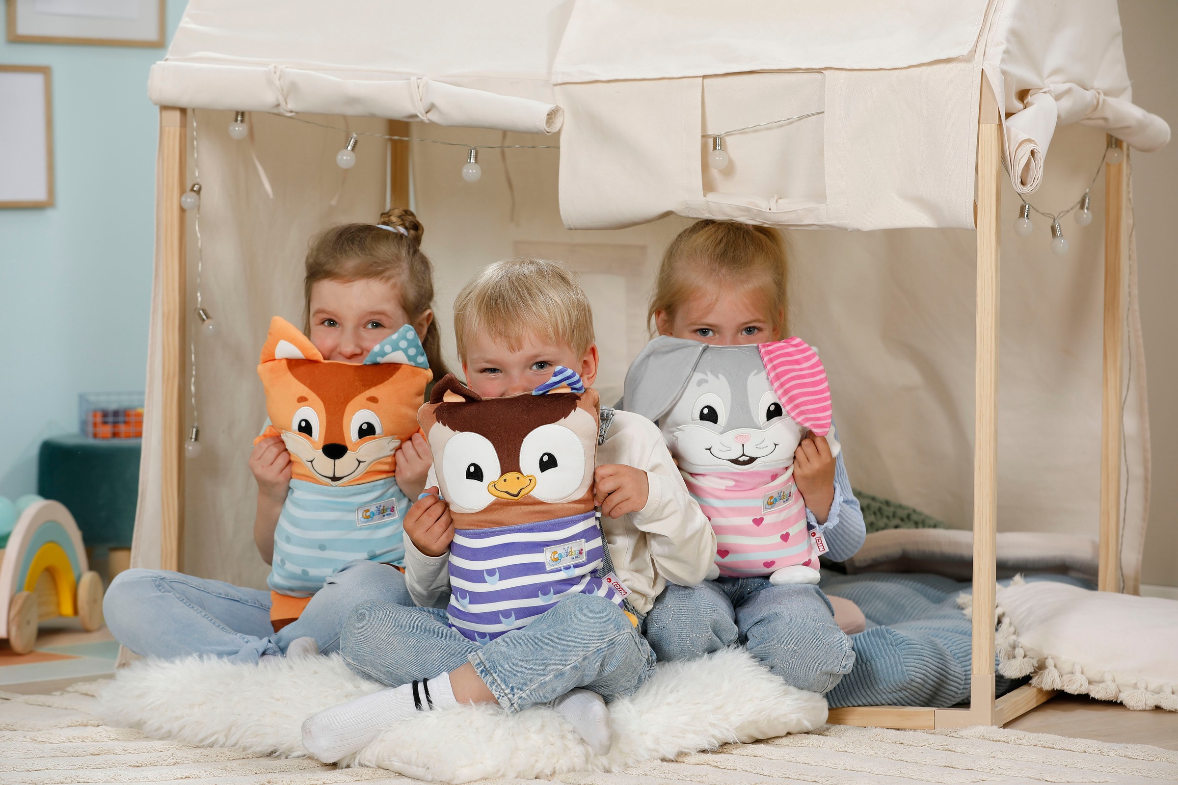 Nici Kuscheltier »Cosidoos, Fuchs mit Wendefunktion 30x20 cm«