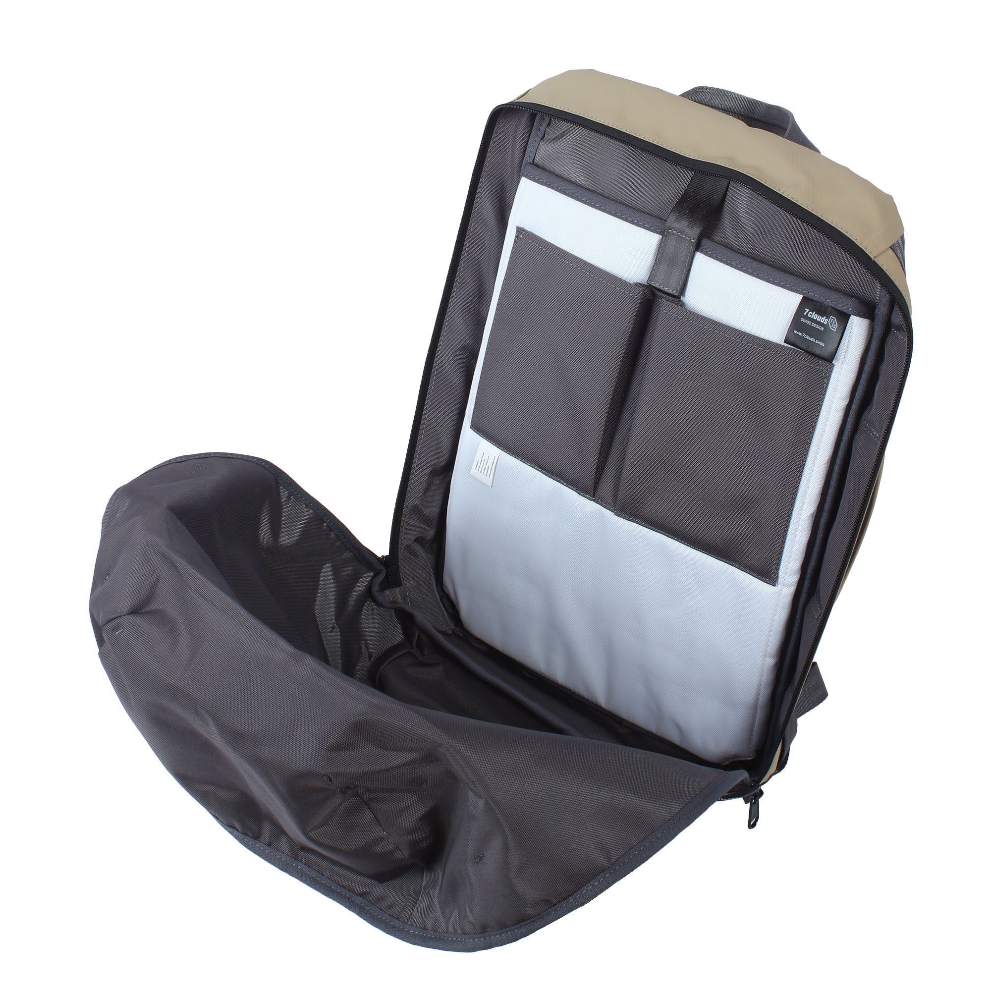 7clouds Laptoprucksack »Nacov 7.1« mit recyceltem PET