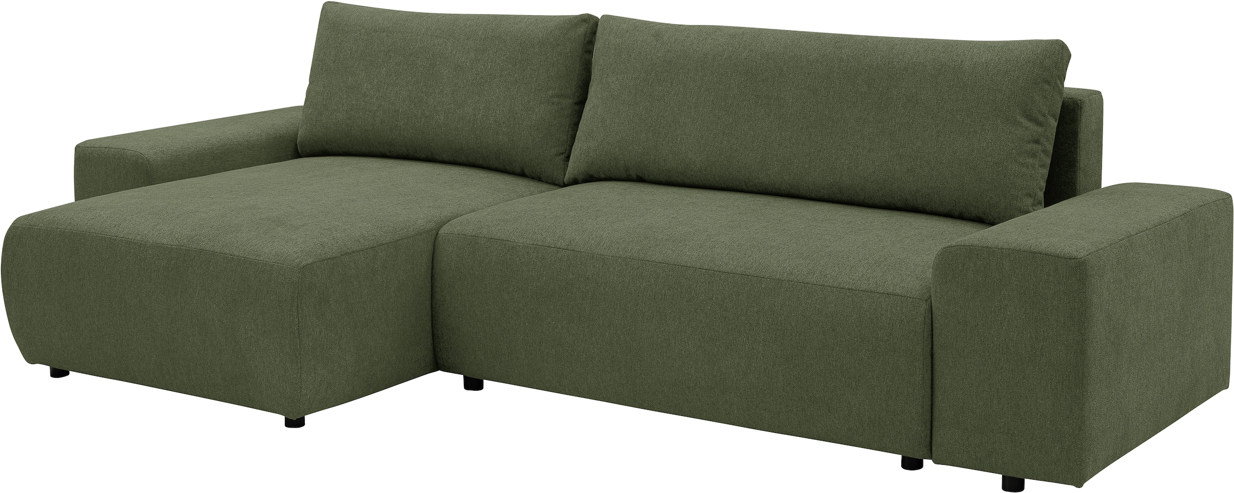 WERK2 Ecksofa »Amsterdam, zeitlos und elegant, Breite 300cm, L-Form«, Design Ecksofa mit hohem Komfort, Schlaffunktion & Bettkasten