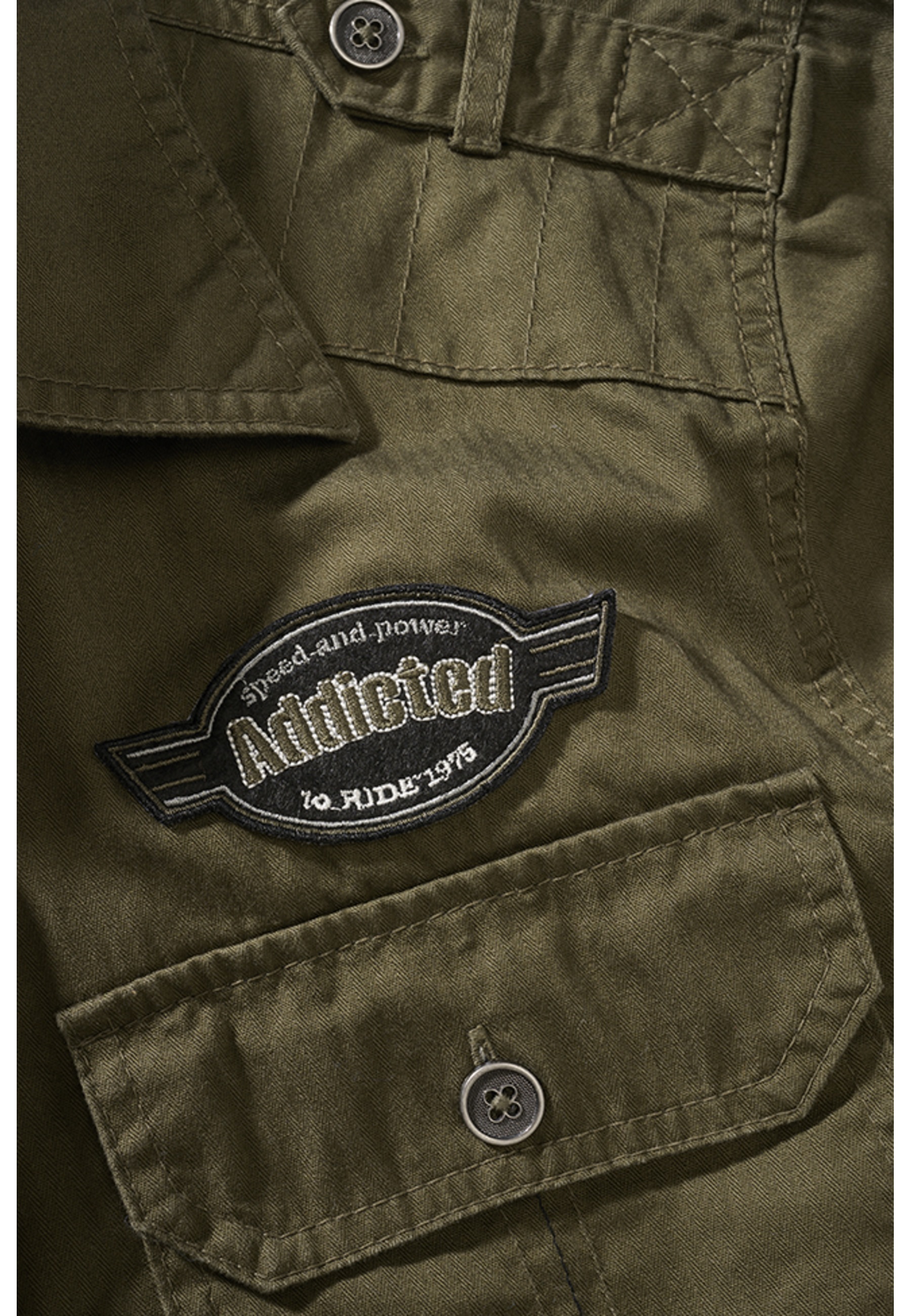 Brandit Kurzarmshirt »Brandit Herren Luis Vintage Shirt Short Sleeve« 1 Stk.