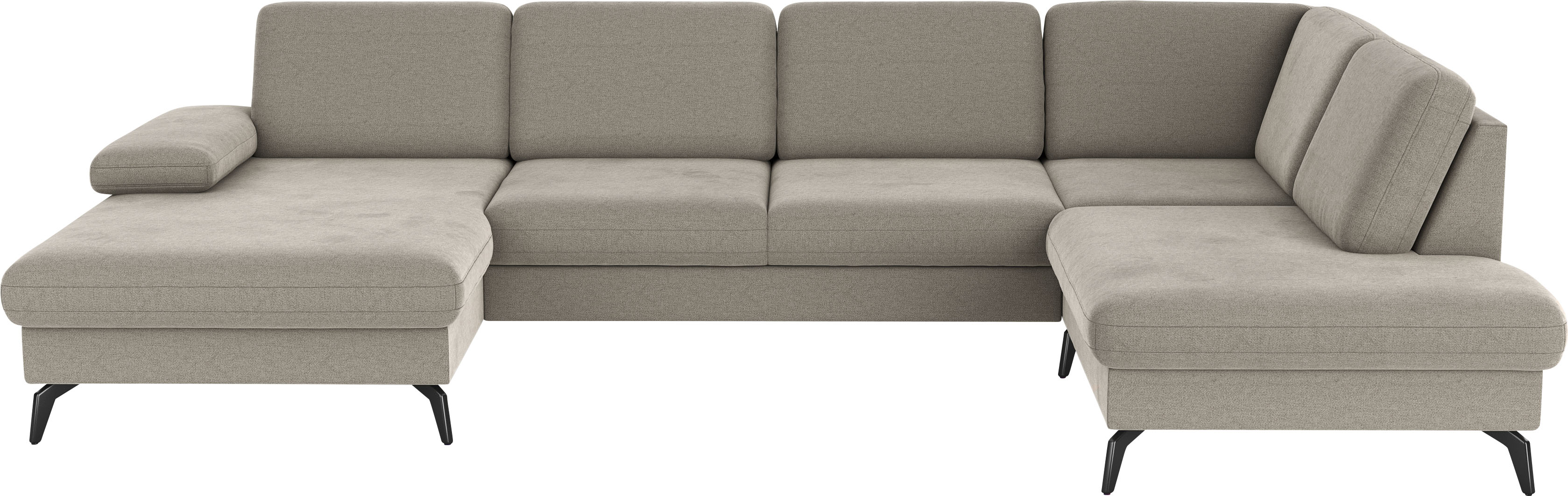sit&more Wohnlandschaft "Morris Jubi" wahlweise mit Armteilverstellung, Schlaffunktion & Bettkasten