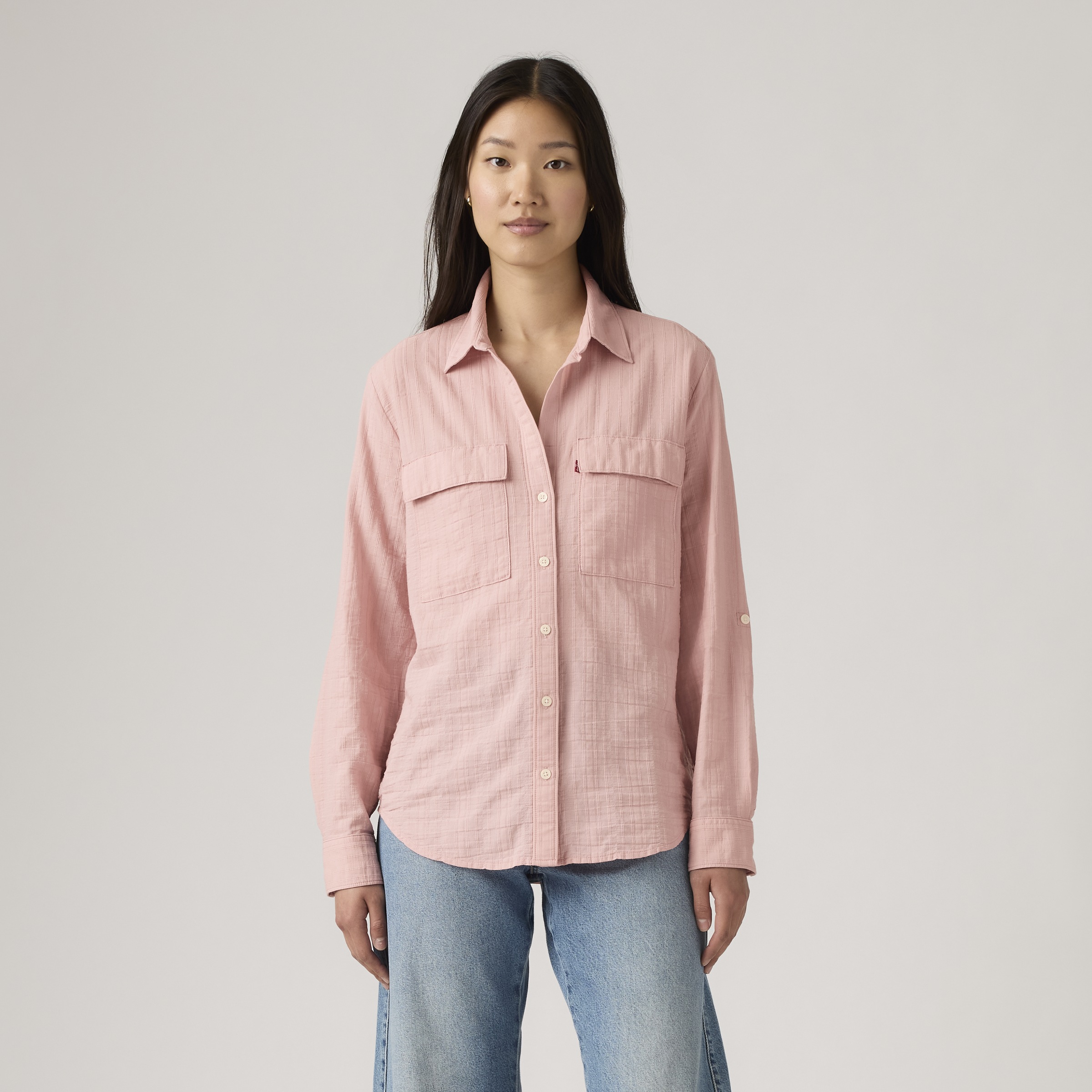 Levis Hemdbluse "DOREEN UTILITY SHIRT RE" in gewaschener Optik günstig online kaufen