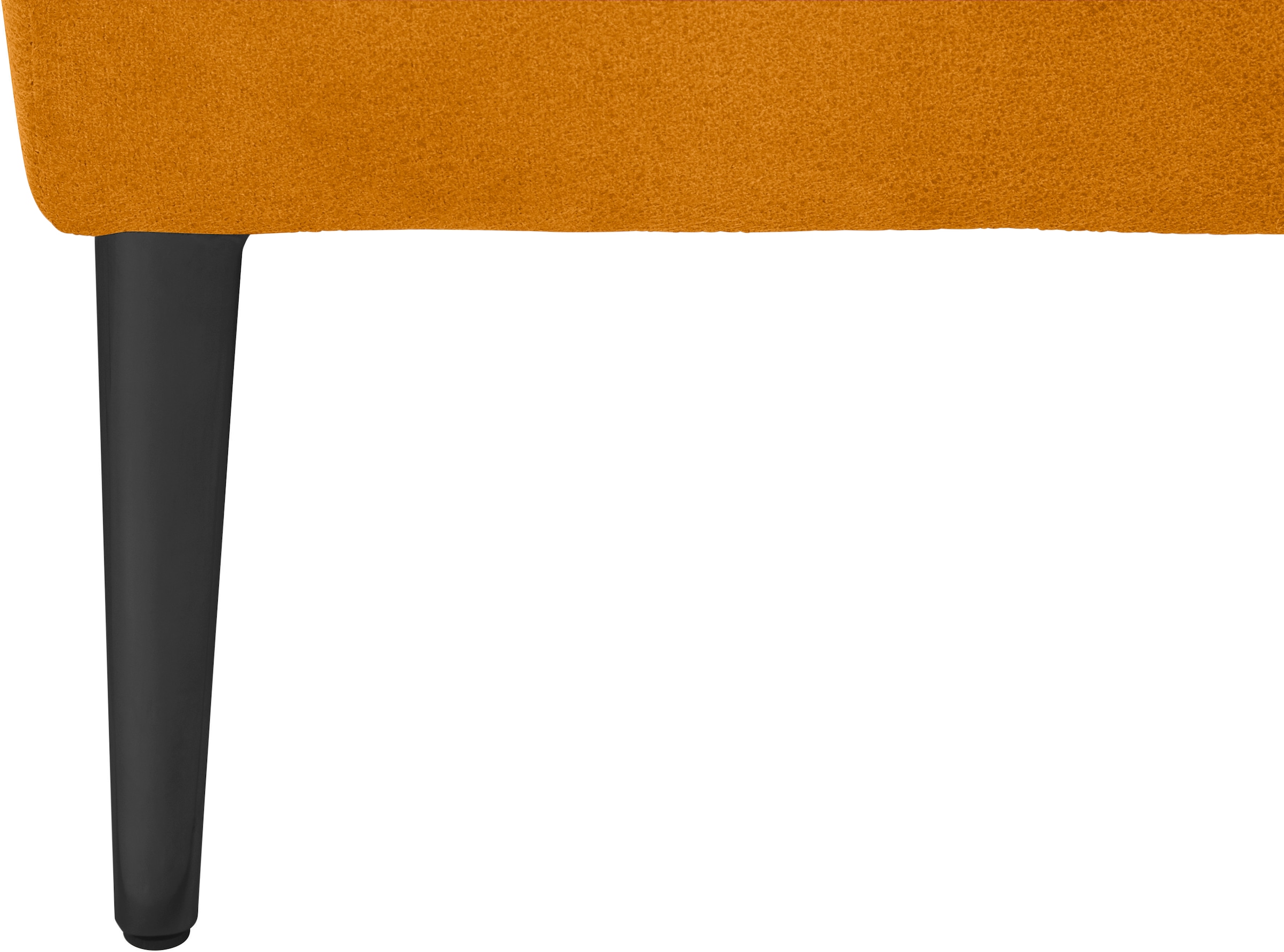 W.SCHILLIG Ecksofa »enjoy&MORE, Designsofa, elegant und bequem, L-Form«, Sitztiefenverstellung, Füße schwarz pulverbeschichtet, Breite 310 cm