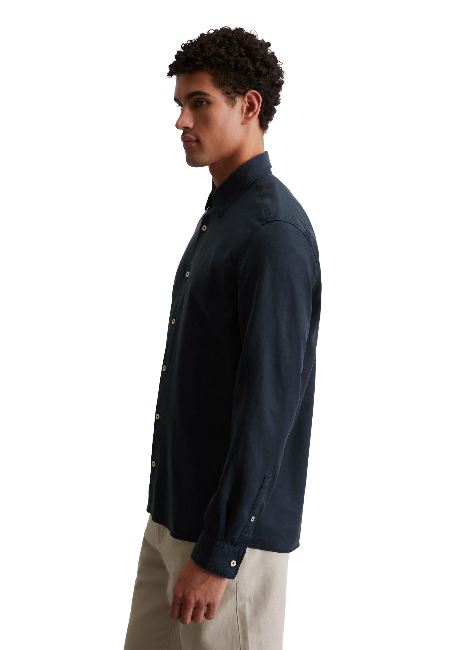 Marc O'Polo Langarmhemd »aus softem TENCEL™ Lyocell«