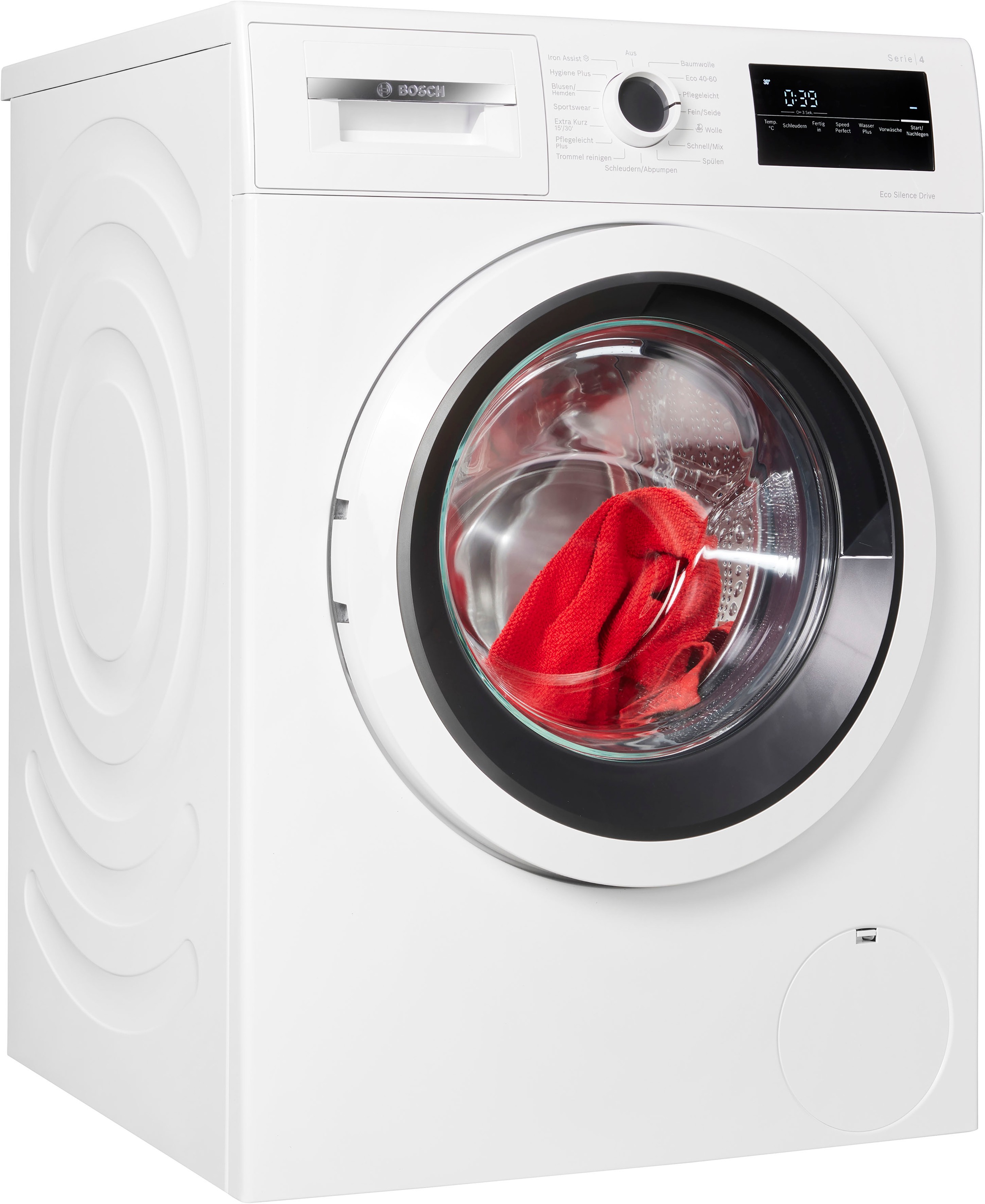 BOSCH Waschmaschine Serie 4 "WAN28225" 8 kg 1400 U/min Knitter-Programm Iro günstig online kaufen