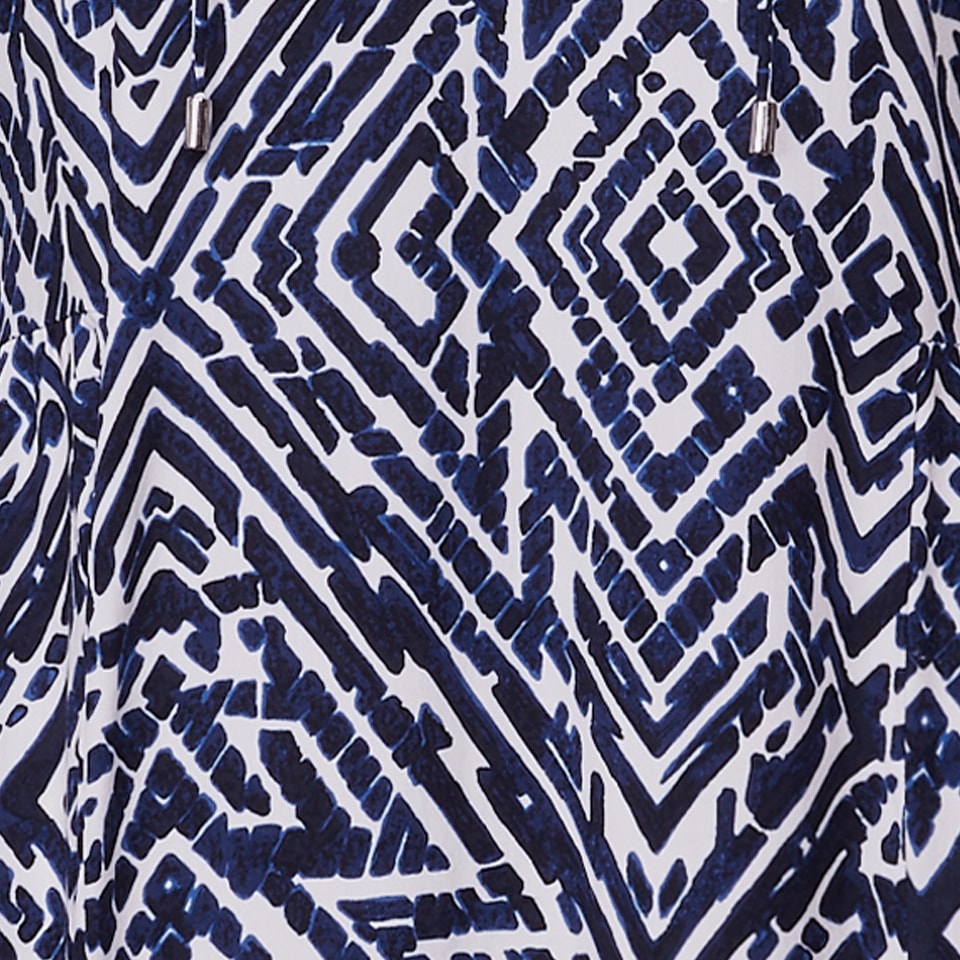 STREET ONE Midikleid, mit allover Grafikprint