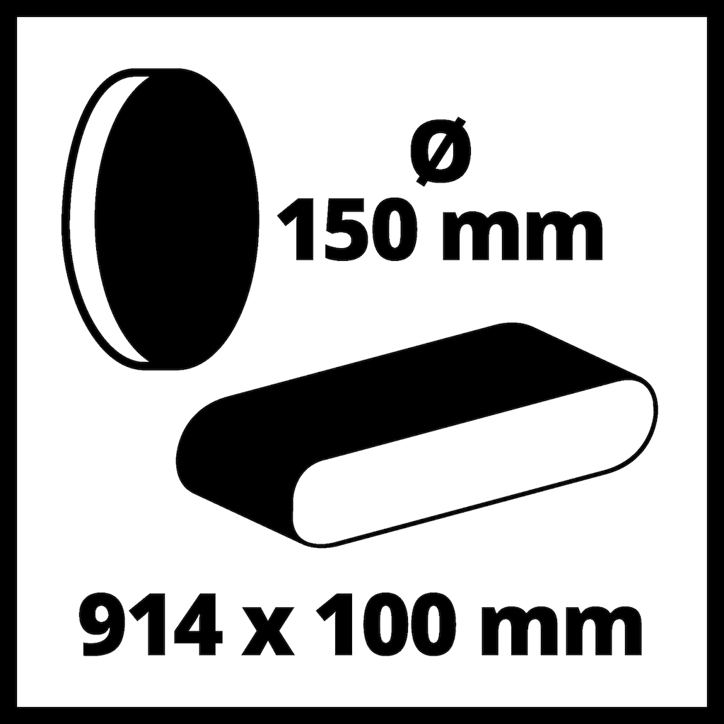Einhell Stand-Band-Tellerschleifer »TC-US 380«