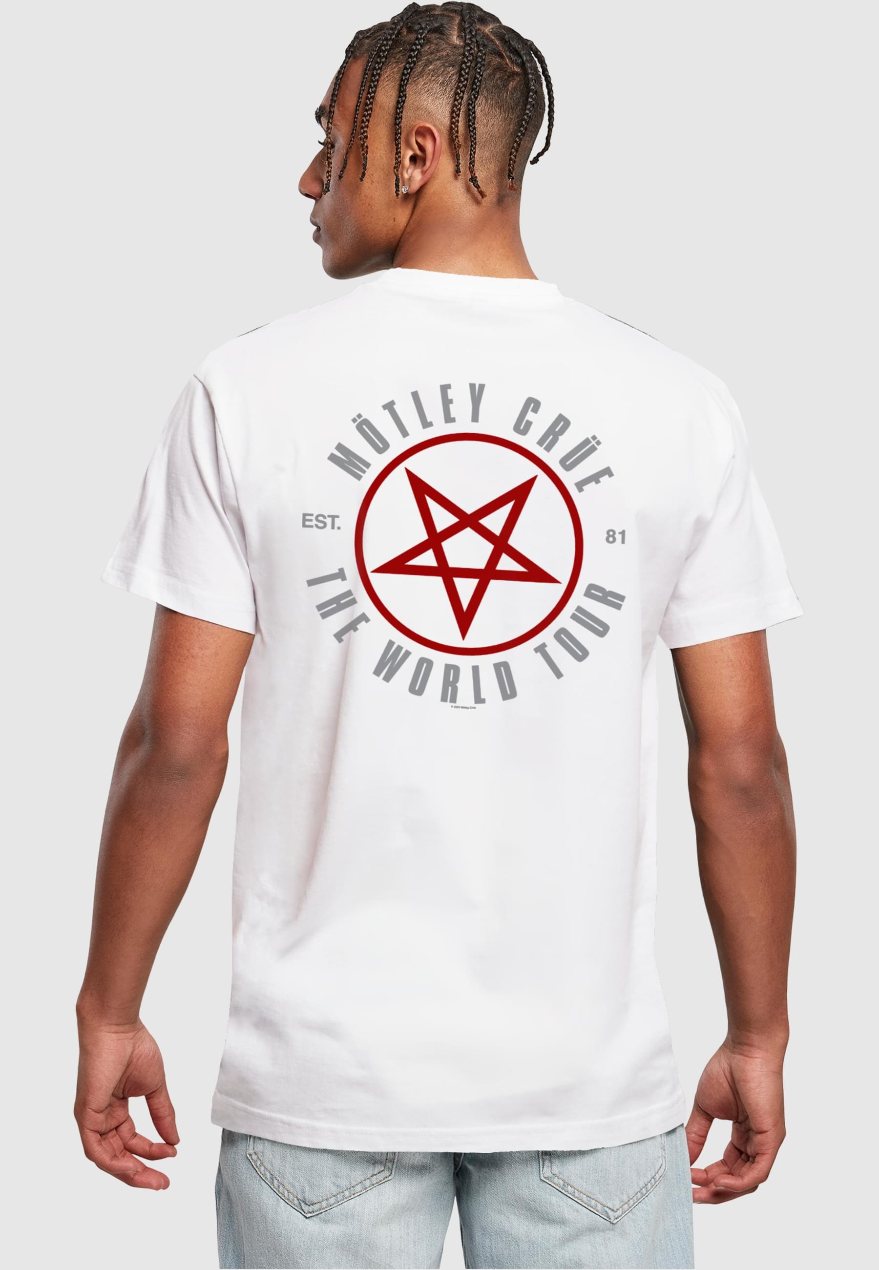 Merchcode T-Shirt »Merchcode Herren Motley Crue - Bolt World Tour T-Shirt«, (1 tlg.)