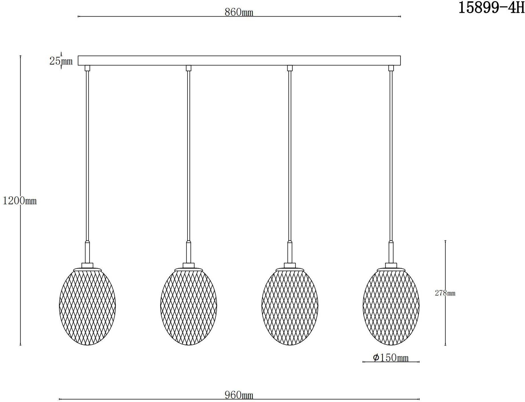 GLOBO LIGHTING Hängeleuchte »DEVIN« E14 1 Stk. Hängelampe Esszimmer-Leuchte Esstischleuchte Wohnzimmer