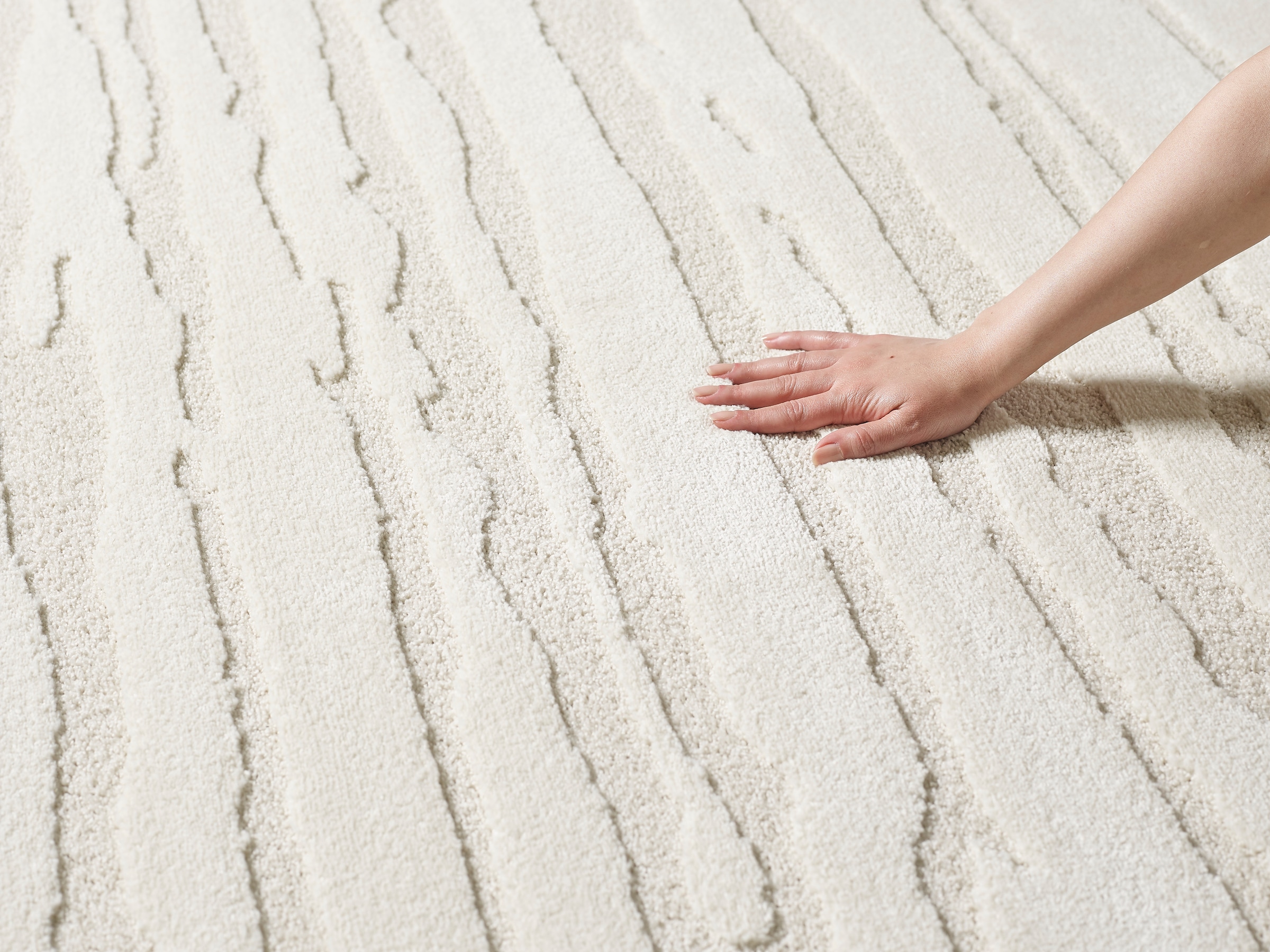 the carpet Teppich »Everest«, rechteckig, 14 mm Höhe, moderner Wohnzimmer Teppich hohe Flordichte