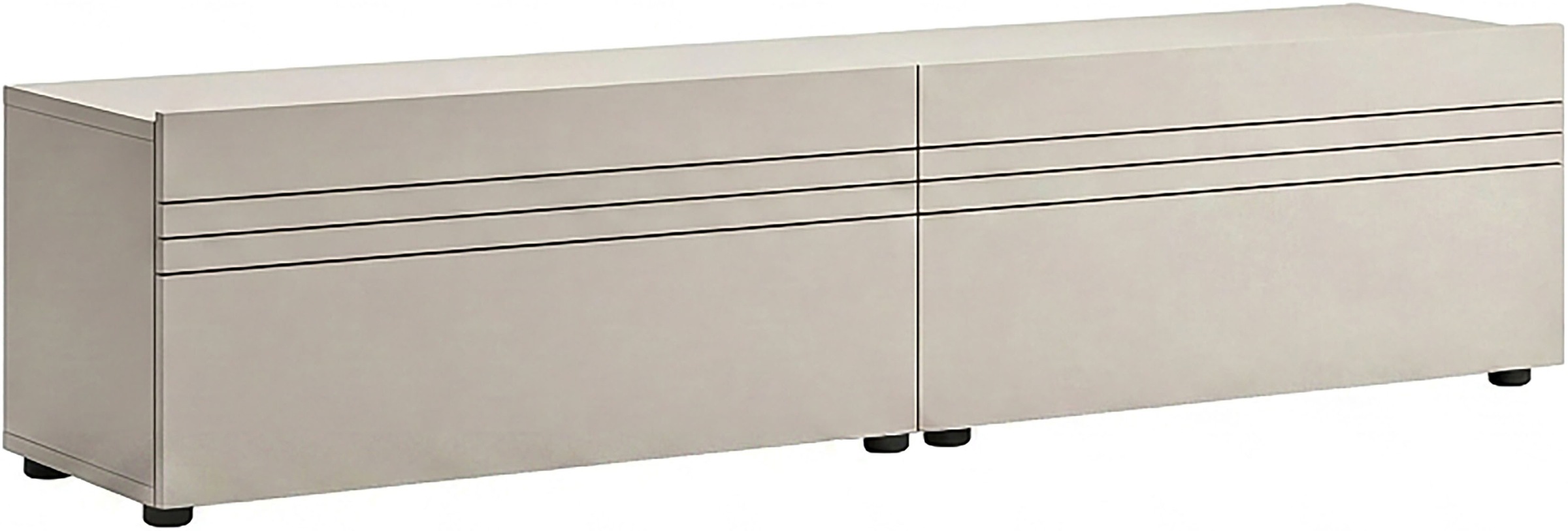 OTTO home Lowboard »SPIAGGIA, 2-teiliges Set, Breite 180cm, stehend & hängend montierbar« TV-Möbel, TV-Schrank, TV-Lowboard, Mediaboard