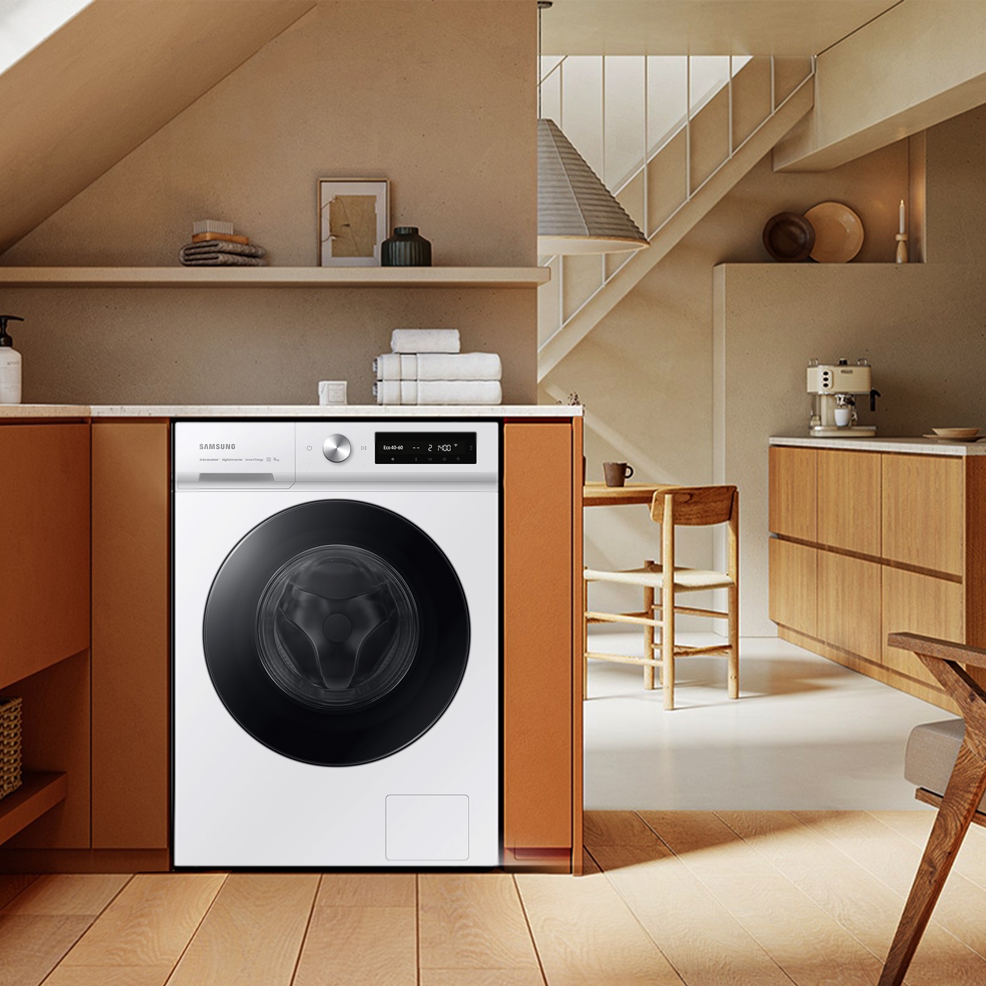 Samsung Waschmaschine »WW11BB744AGW«, 11 kg, 1400 U/min