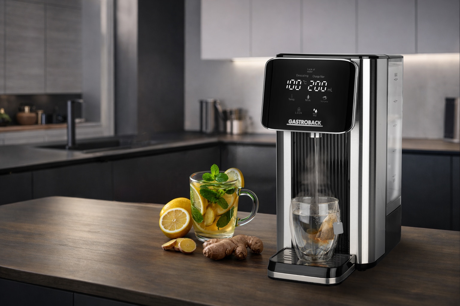 Gastroback Heißwasserspender »42330 QUICK TEA« 2,5 l 2600 W