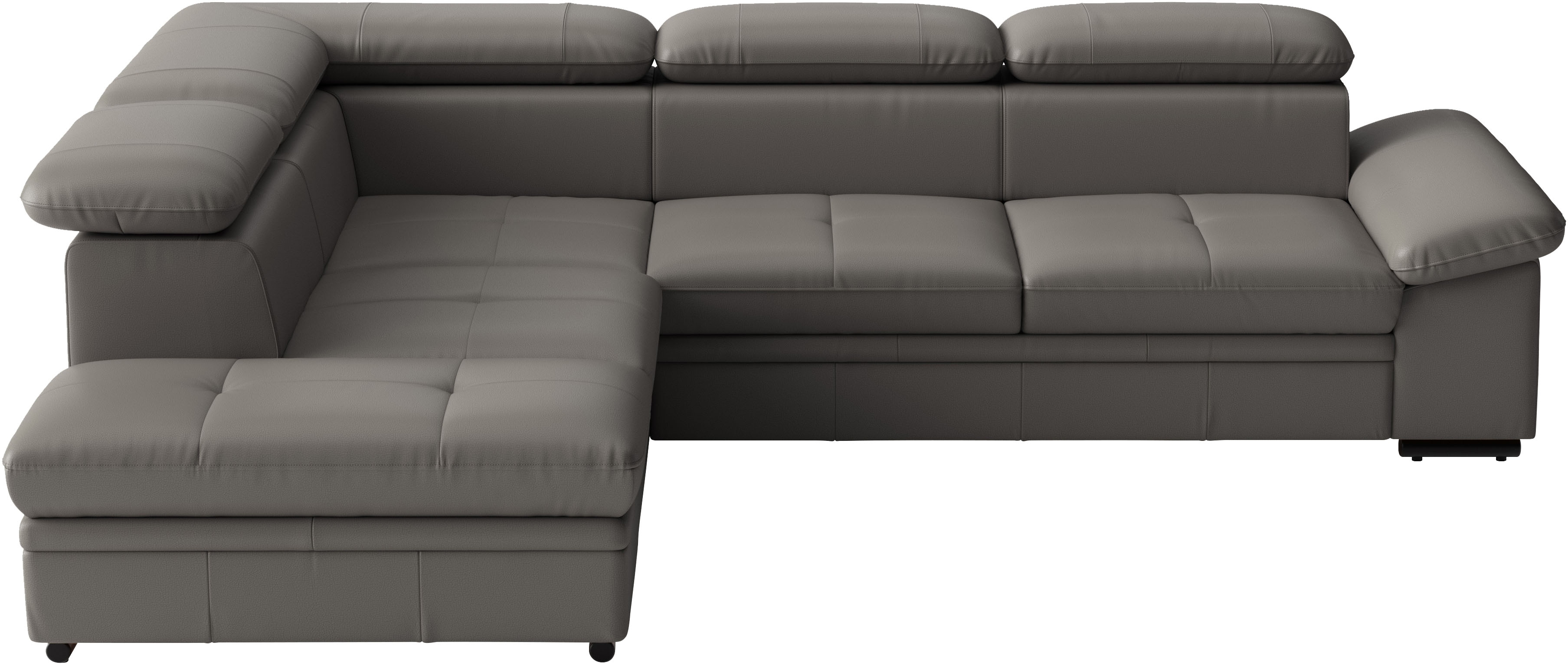 sit&more Ecksofa "Viola L-Form, B: 249 cm, Arm- & Kopfteilverstellung" optional mit Schlaffunktion