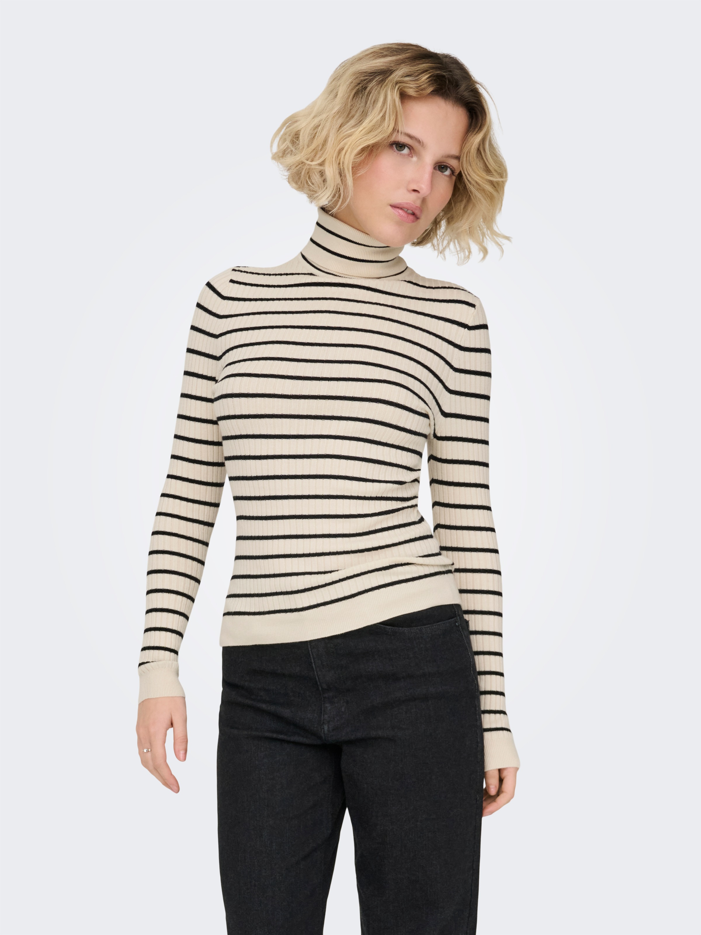 ONLY Rollkragenpullover »ONLKAROL L/S ROLLNECK PULLOVER KNT NOOS«