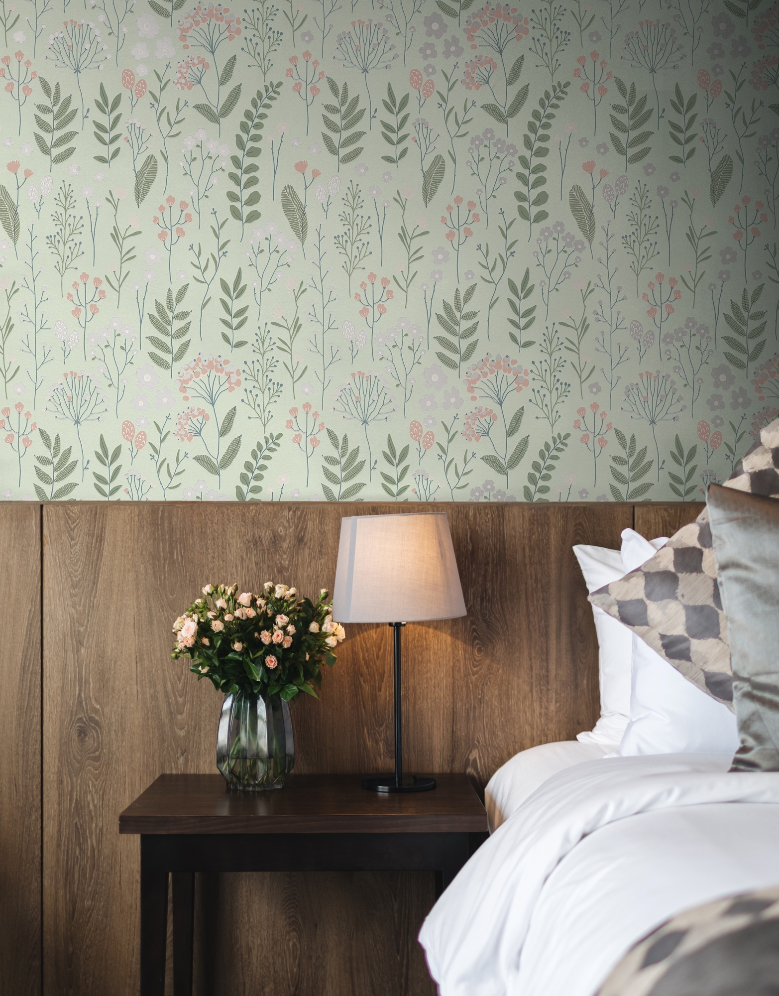 A.S. Création Vliestapete »Attractive 3 – Nordic Floral« floral aufgeschäumt Metallic, glänzend