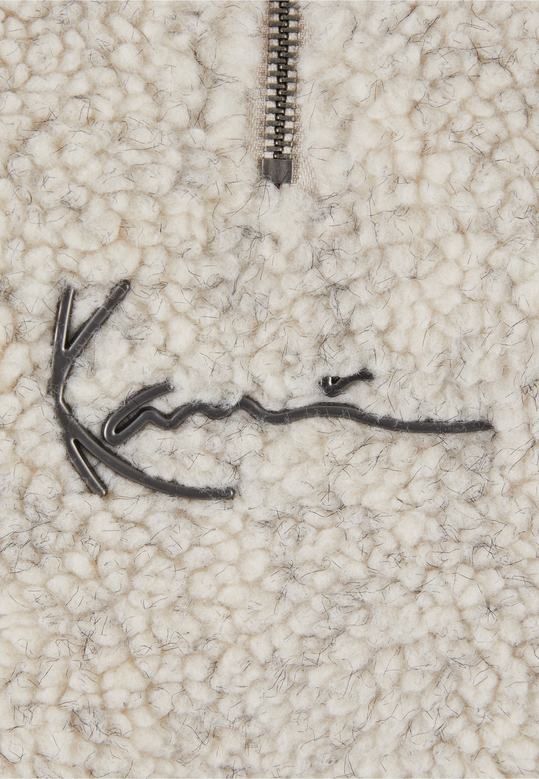 Karl Kani Sweater »Karl Kani Damen KW233-043-1 KK Metal Signature Teddy Troyer«
