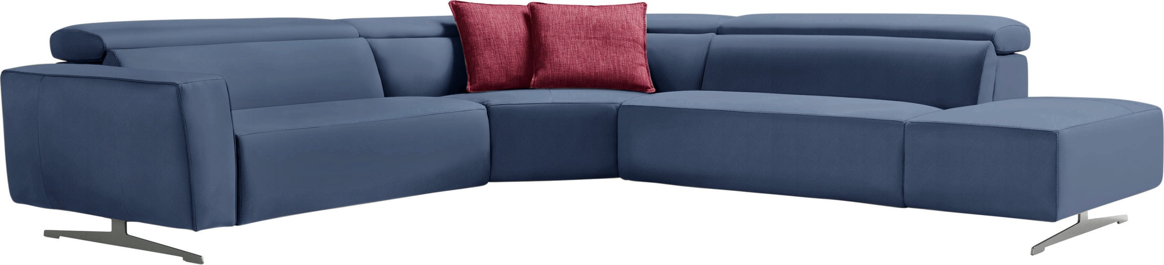 Egoitaliano Ecksofa "Stefanie-e, Designsofa der Extraklasse, bequem mit hoh günstig online kaufen