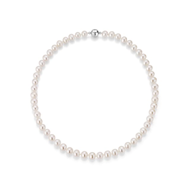 Weihnachten«, Perlenkette Geburtstag kaufen Süßwasserzuchtperle | Geschenk, Firetti BAUR Perlkette Halskette, mit »Schmuck für Anlass