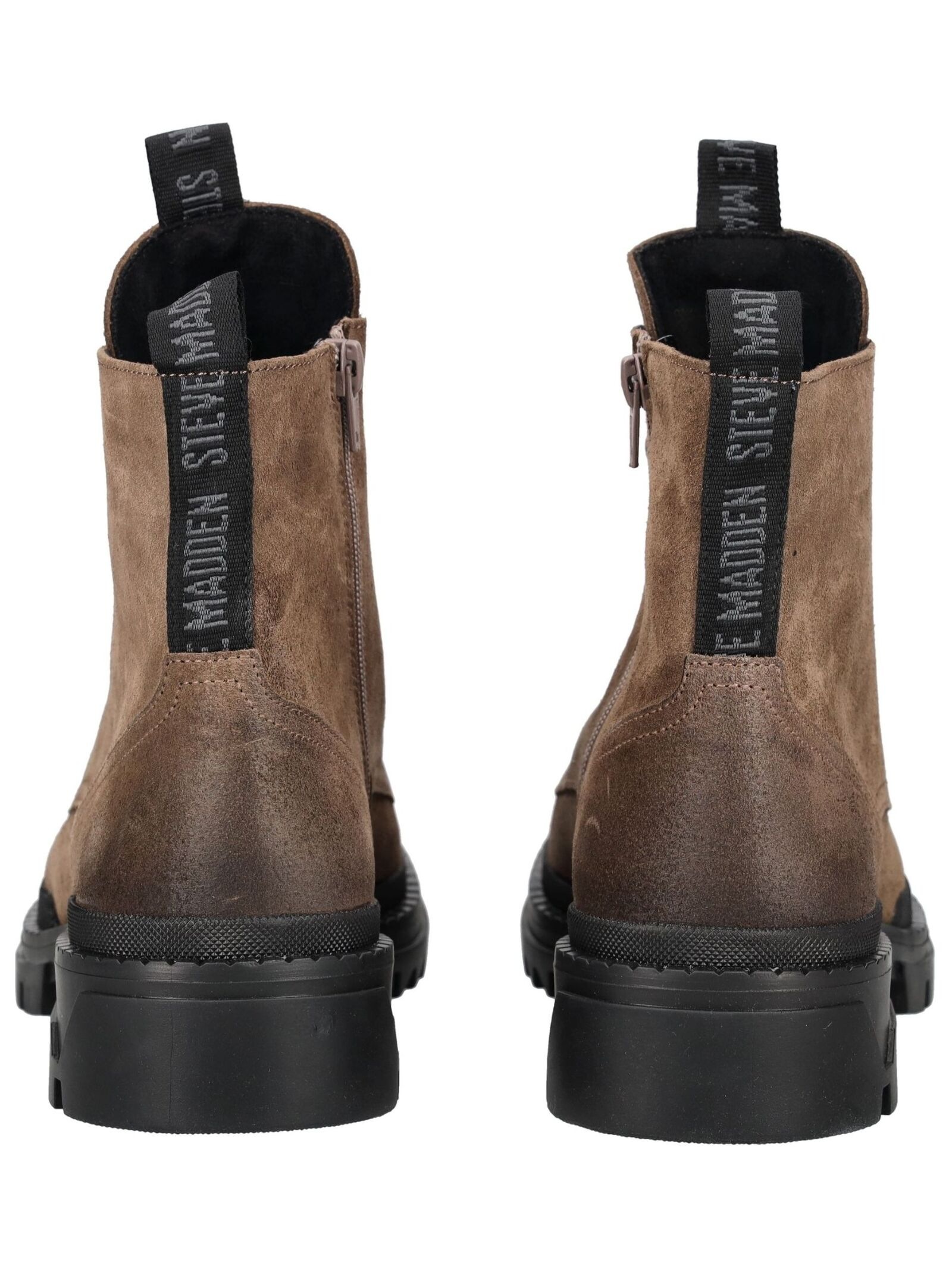 STEVE MADDEN Schnürstiefelette »STEVE MADDEN Stiefelette Veloursleder«