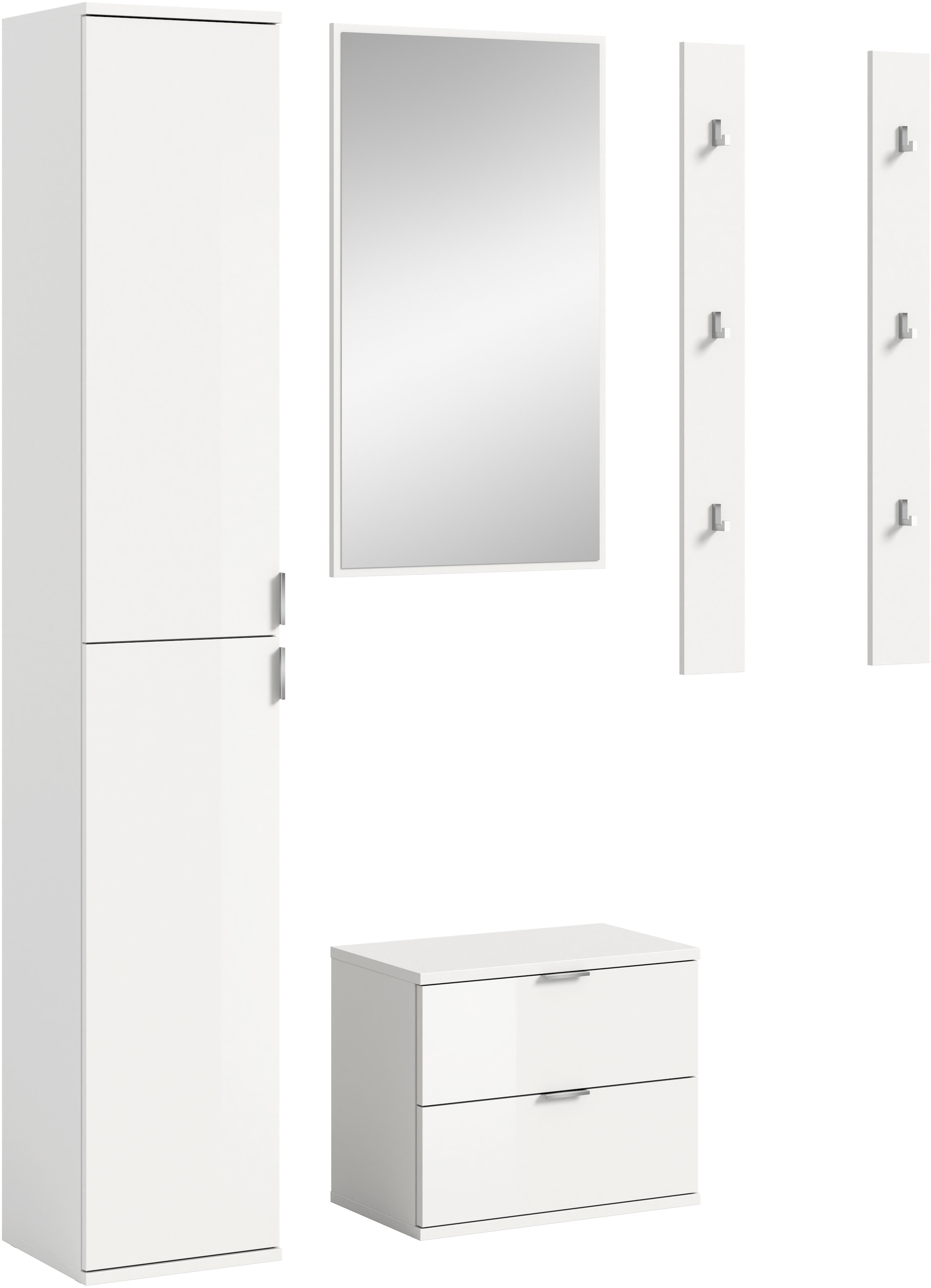 INOSIGN Garderoben-Set, (4 St.), Trondheim, Garderobenset 4-tlg.Breite 148 günstig online kaufen