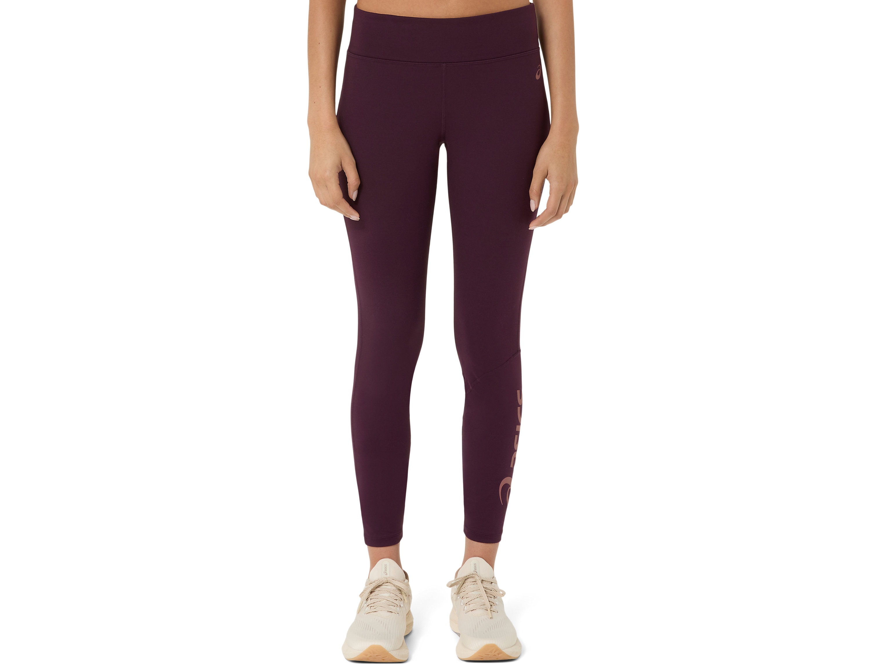 Asics Lauftights "ASICS LOGO 7/8 LEGGING" Schnelltrocknend, ASICS Design, Schnelltrocknend
