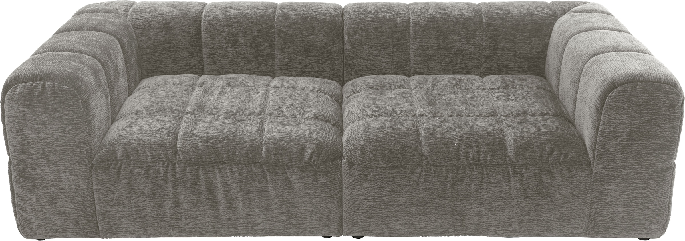 DOMO collection Big-Sofa »800019 Megasofa in 2 Breiten, Kassettensteppung, modern, Federkern«, (2 St.)