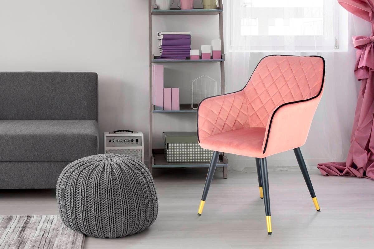 Kayoom Stuhl "Amino 525, stilvoller Design-Stuhl,samtweicher Bezug aus Velv günstig online kaufen