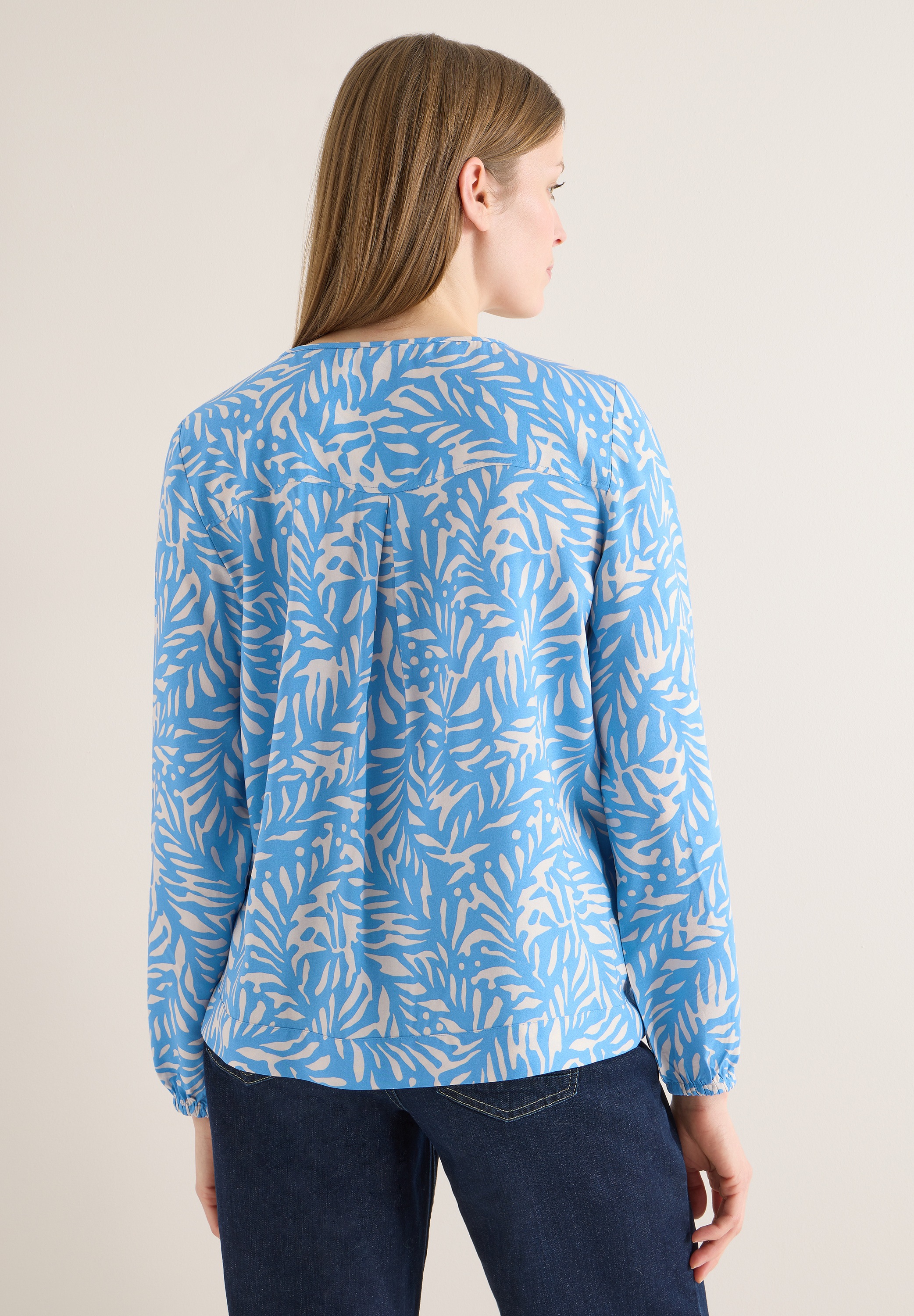 Cecil Langarmbluse mit grafischem Muster günstig online kaufen