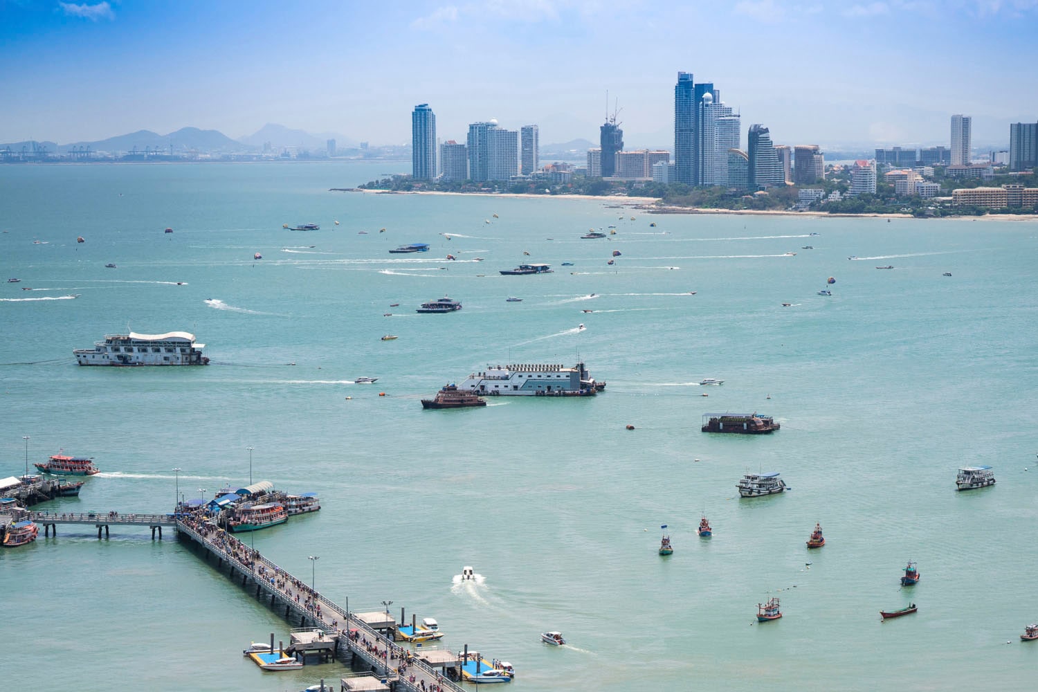 queence Acrylglasbild "Hafen" Elemente der Architektur  Gebäude  Skyline  S günstig online kaufen