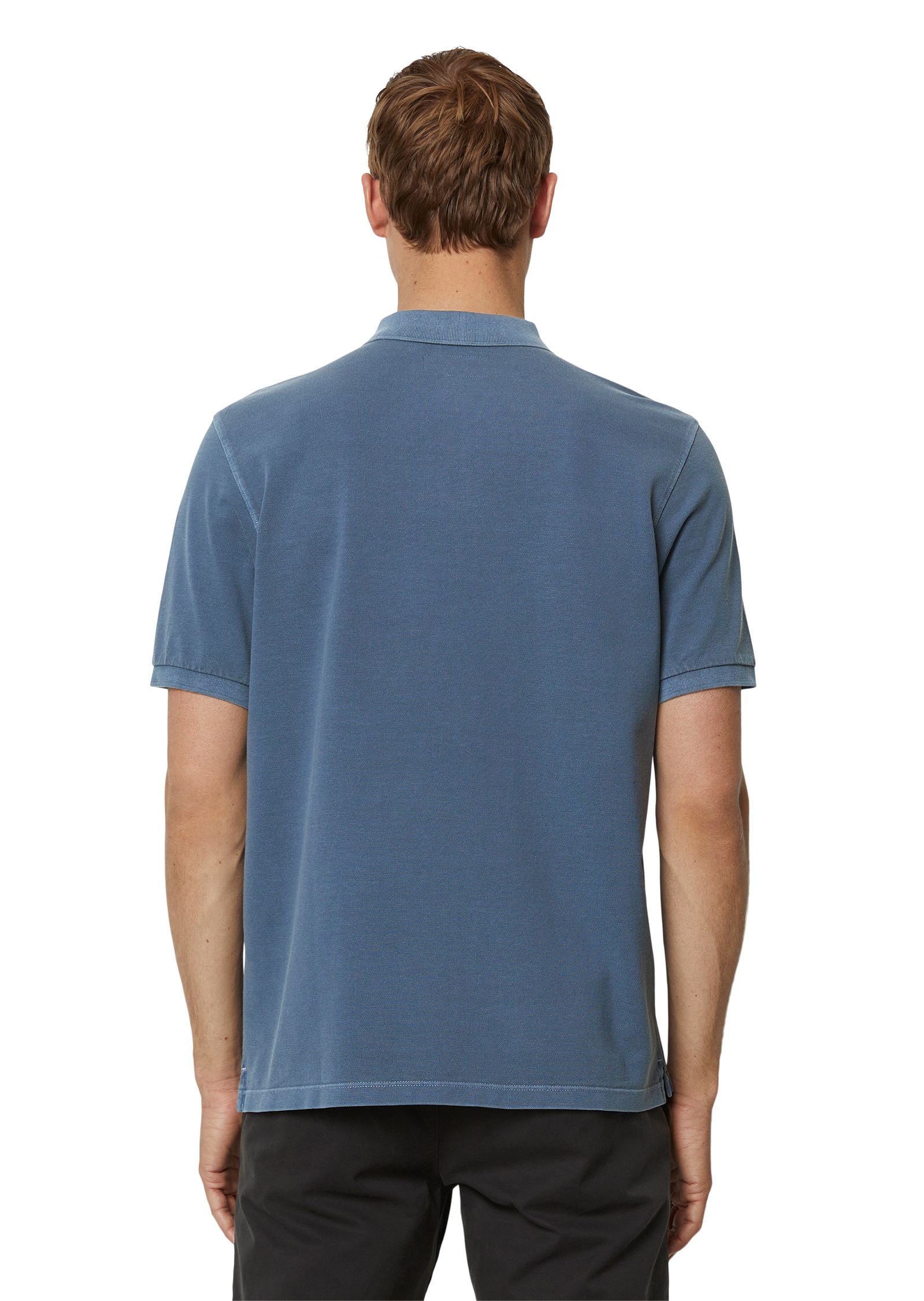 Marc O'Polo Poloshirt, (MOP casual men POLOshirt), aus Pique