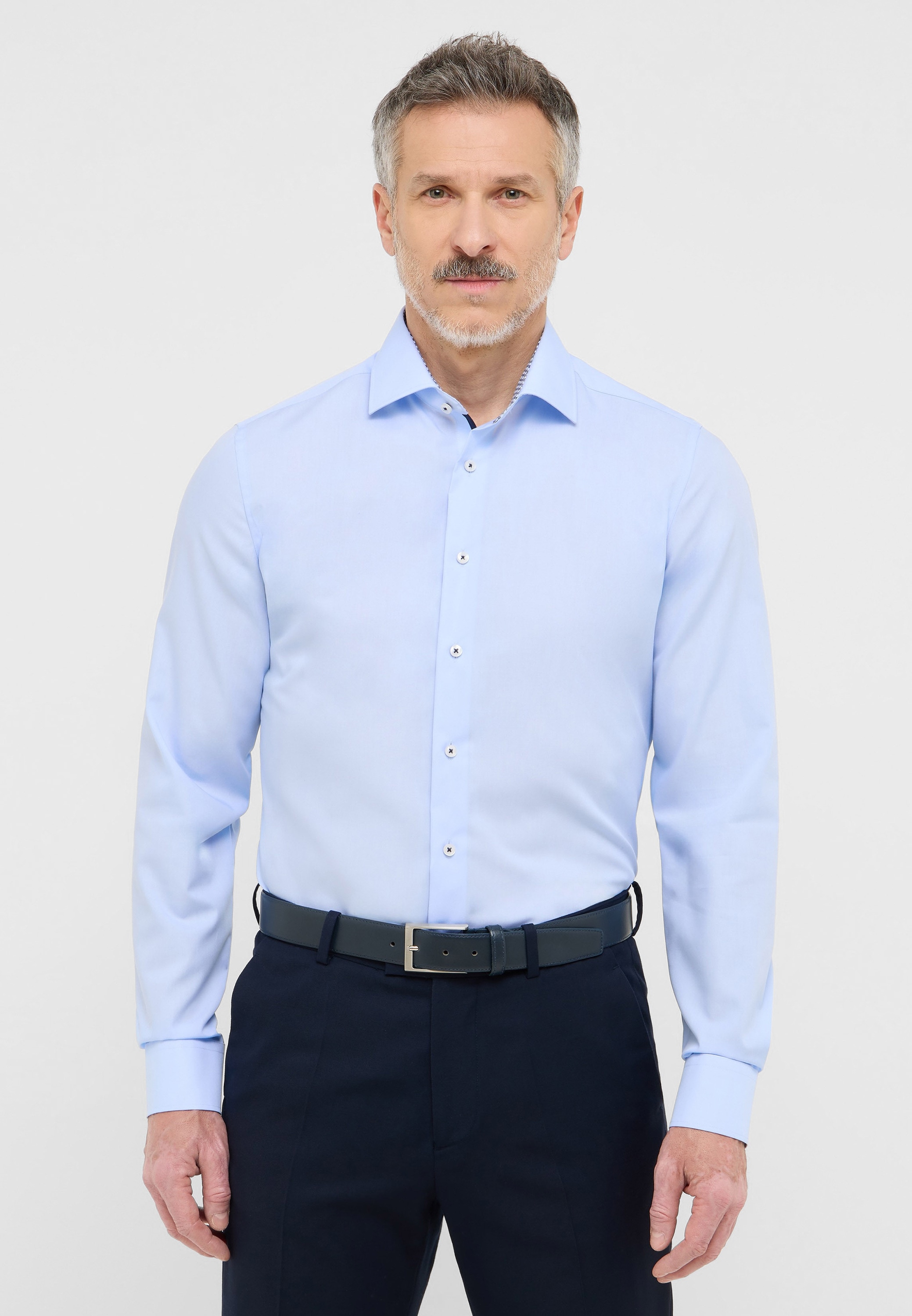 Eterna Langarmhemd "SLIM FIT", NON IRON (bügelfrei) günstig online kaufen