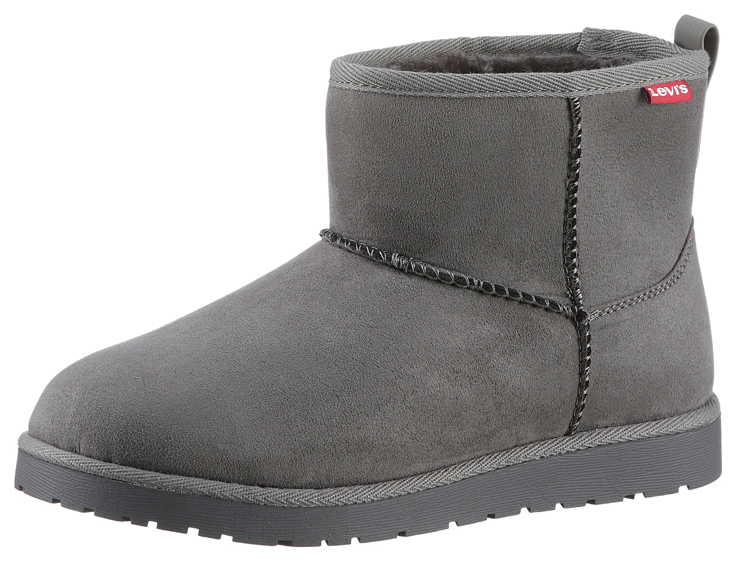 Winterboots »LEVIS® NEW WAVE«, Winterschuh, Schupfschuh mit typisch rotem Label