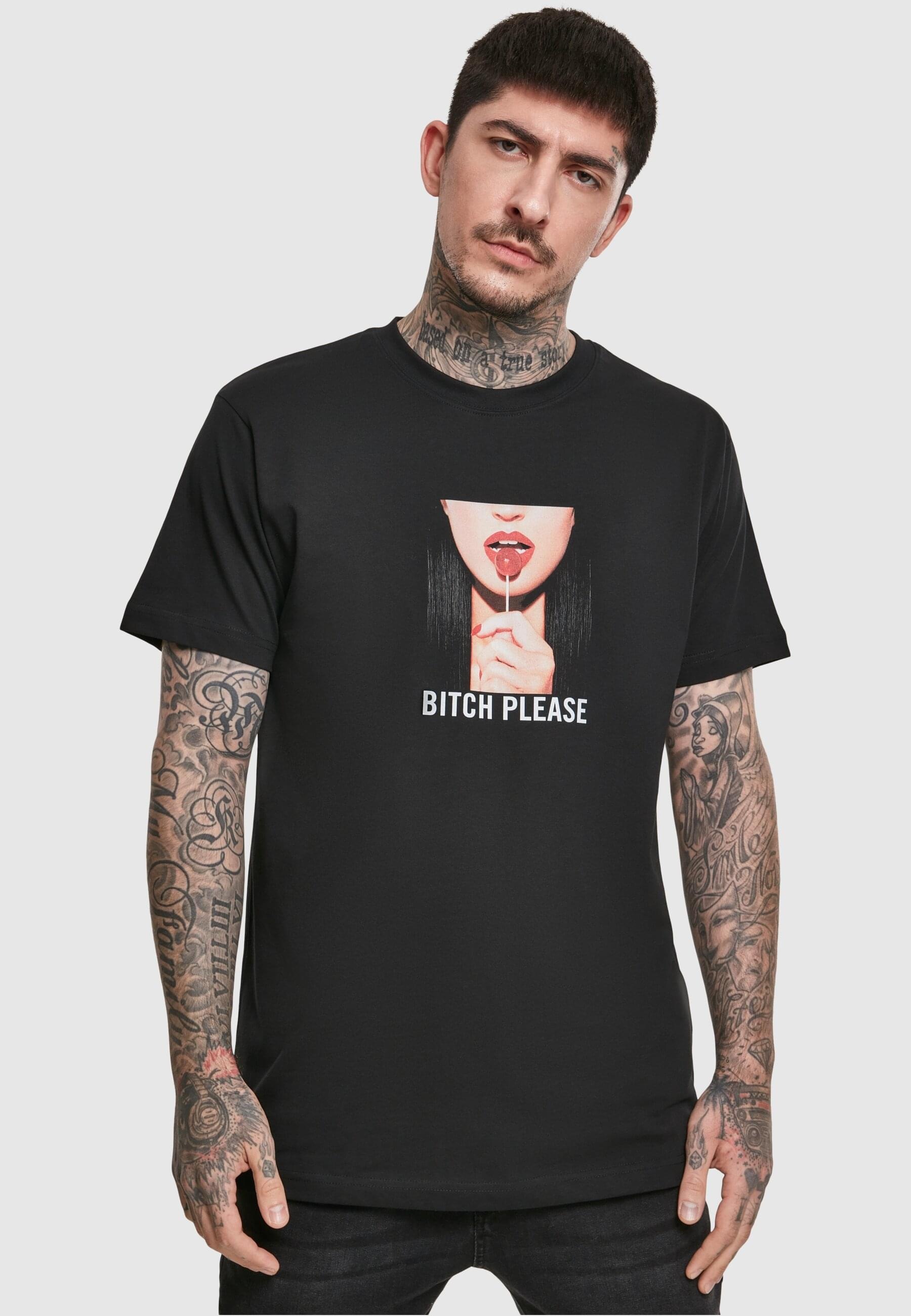 MisterTee T-Shirt »MisterTee Herren Bitch Please Tee«, (1 tlg.)