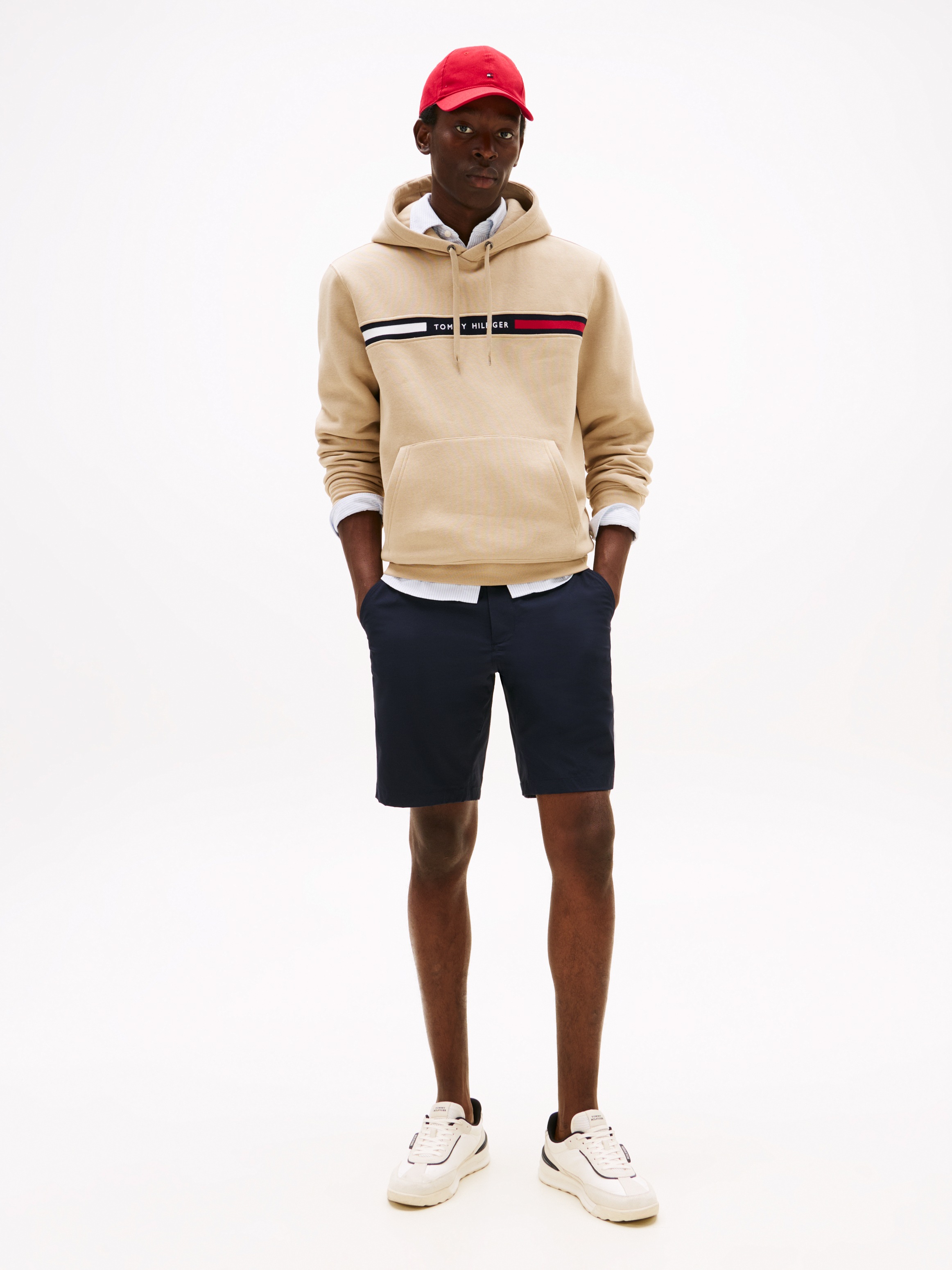 Tommy Hilfiger Kapuzensweatshirt "HILFIGER CHEST INSERT HOODY", mit Kapuze, günstig online kaufen