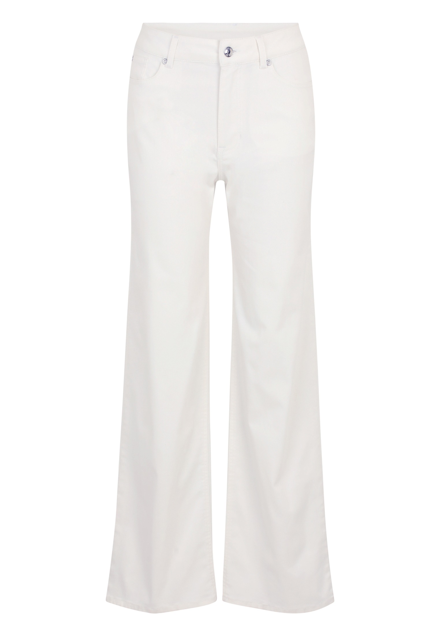 Zero Röhrenhose »zero Sommerjeans weites Bein 32 Inch«, Plain/ohne Details