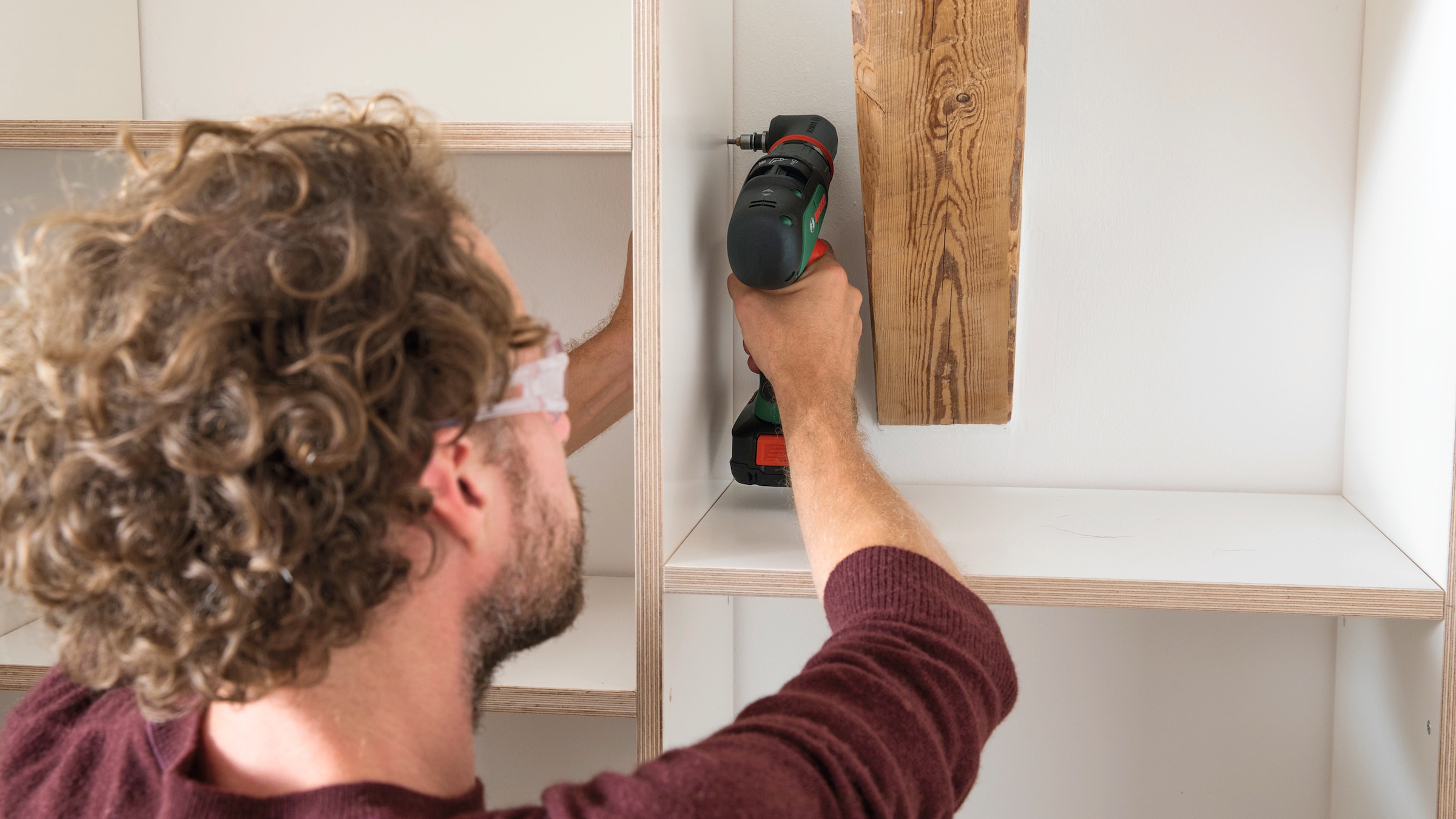 Bosch Home & Garden Akku-Schlagbohrschrauber »AdvancedImpact 18«, mit 2 Akkus und Ladegerät