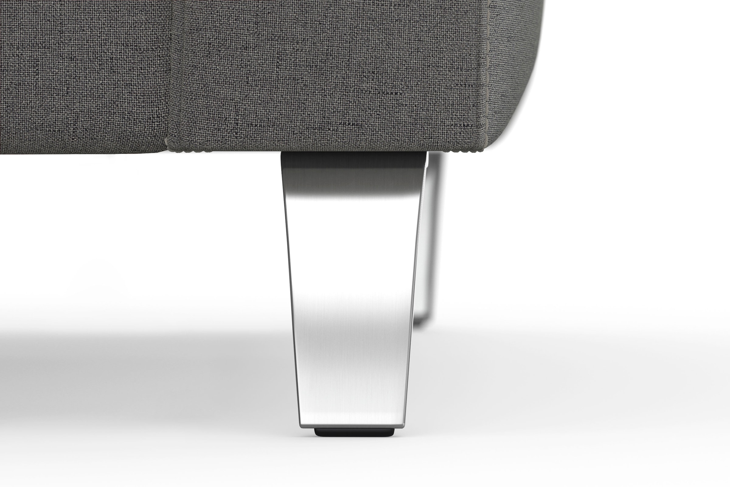 sit&more Ecksofa »Visby L-Form« Wahlweise mit Bettfunktion und Stauraum, frei im Raum stellbar