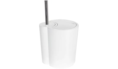 spirella WC-Garnitur »CUBE«, aus Kunststoff, WC-Bürste und Toilettenpapierhalter  2 in 1, kiwifarben kaufen | BAUR