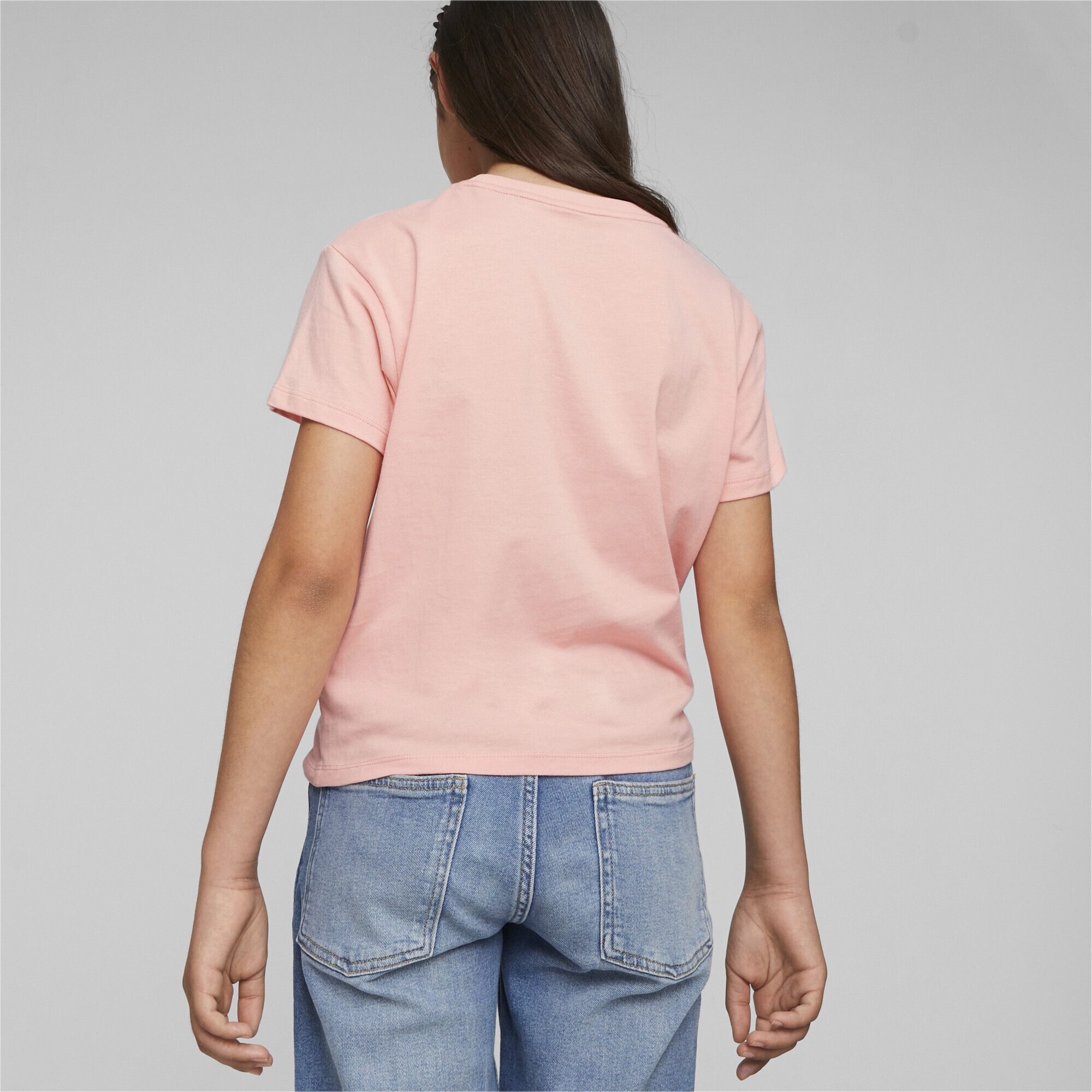 Strick« PUMA T-Shirt BAUR T-Shirt »Essentials+ Logo | aus
