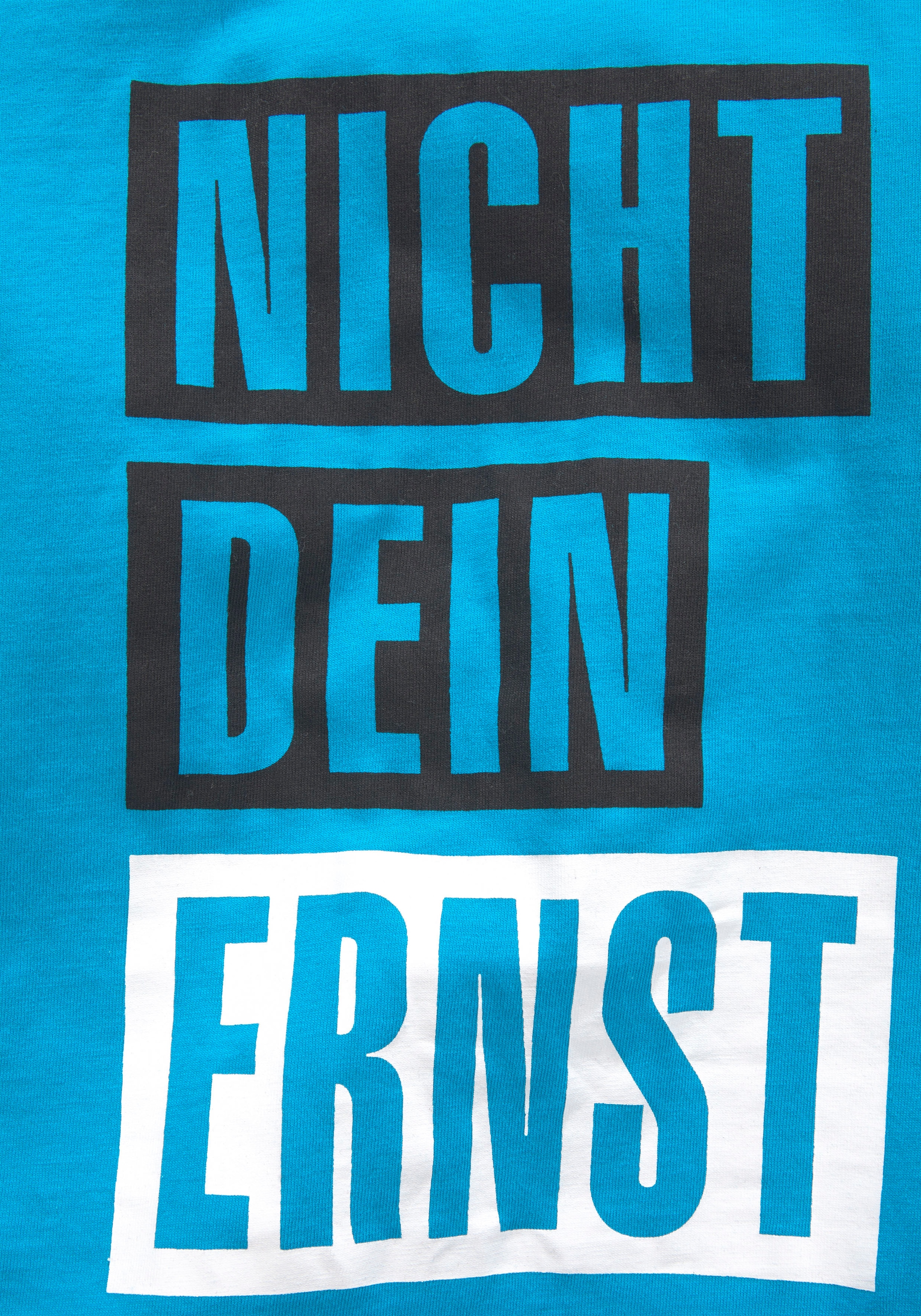 »NICHT BAUR DEIN KIDSWORLD | T-Shirt Spruch ERNST«, bestellen