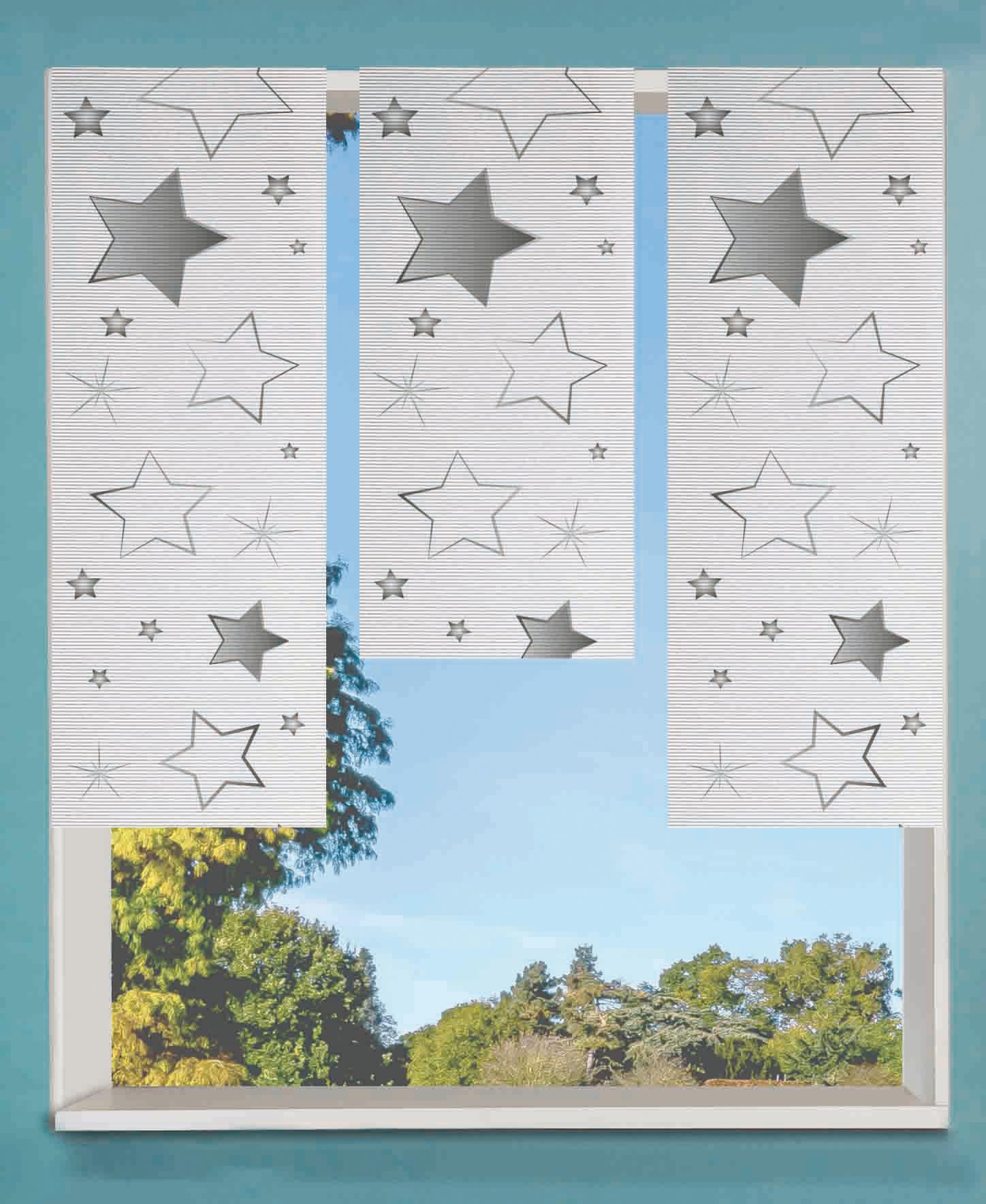 HOME WOHNIDEEN Vorhang »STARS«, BAUR (3 Bambus-Optik Rechnung St.), Fensterset | auf