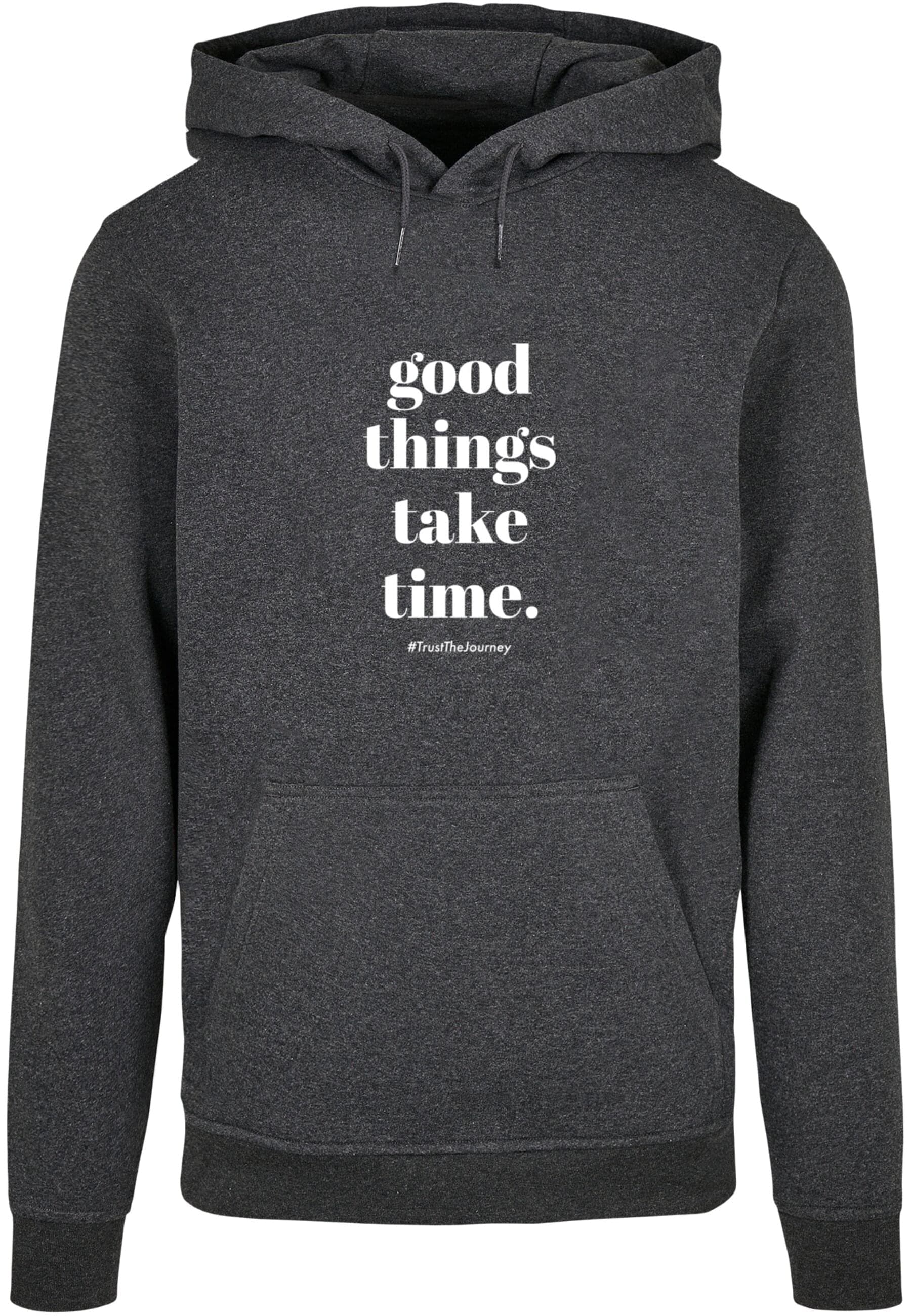 Merchcode Kapuzensweatshirt "Merchcode Herren Good Things Take Time Basic H günstig online kaufen