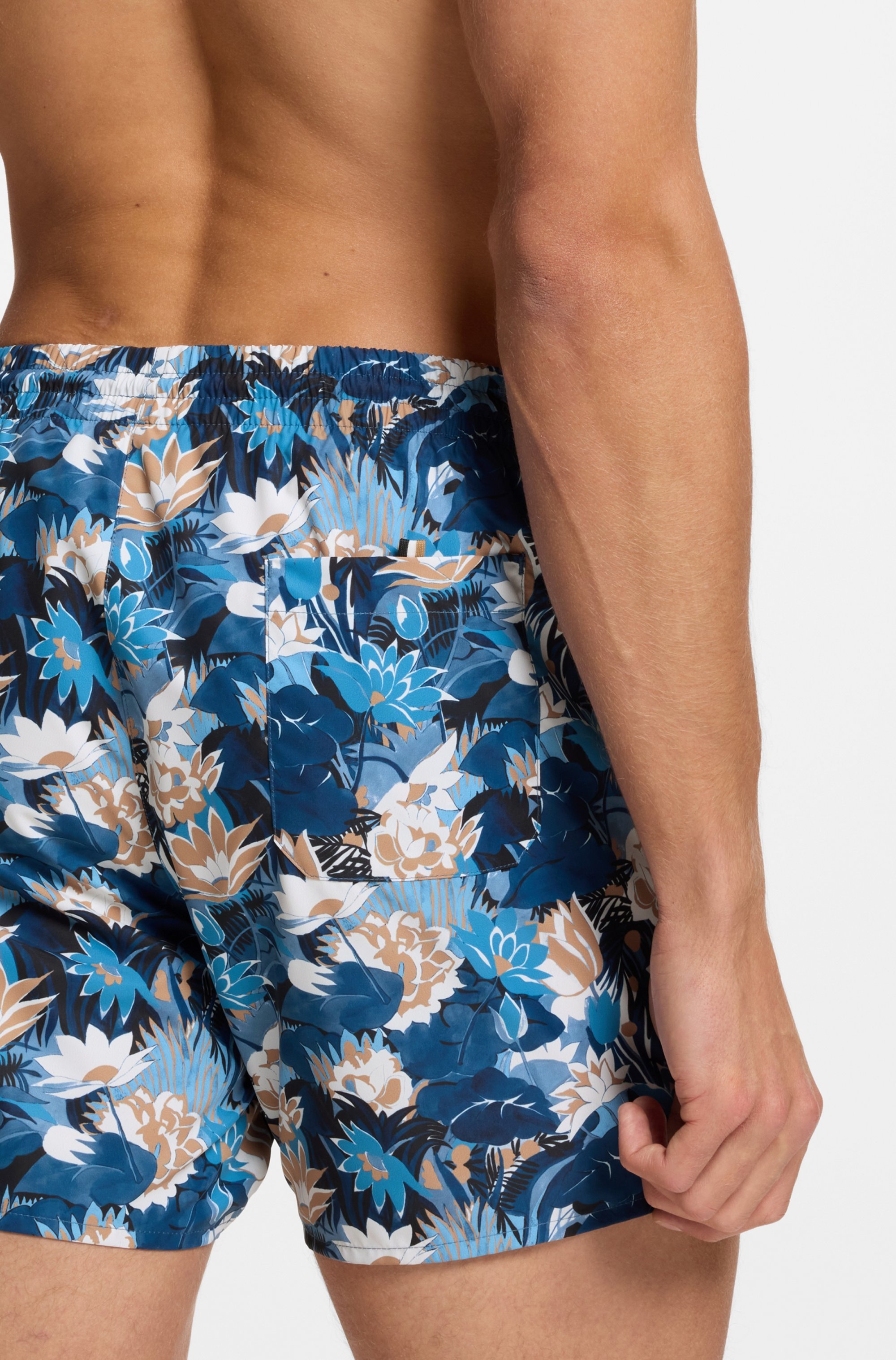 Boss Short De Bain Piranha 10257165 Light / Pastel Blue XL Homme 2