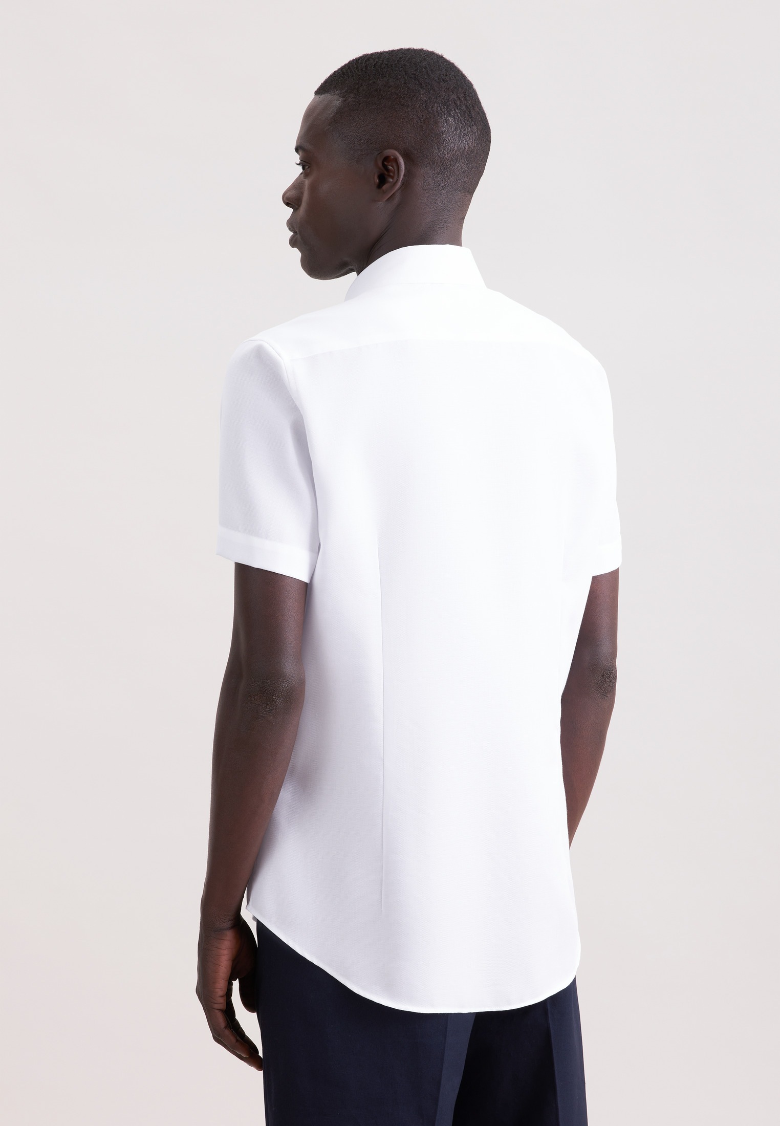 seidensticker Businesshemd "Schwarze Rose" Slim 1/2 Button-Down-Kragen Stru günstig online kaufen