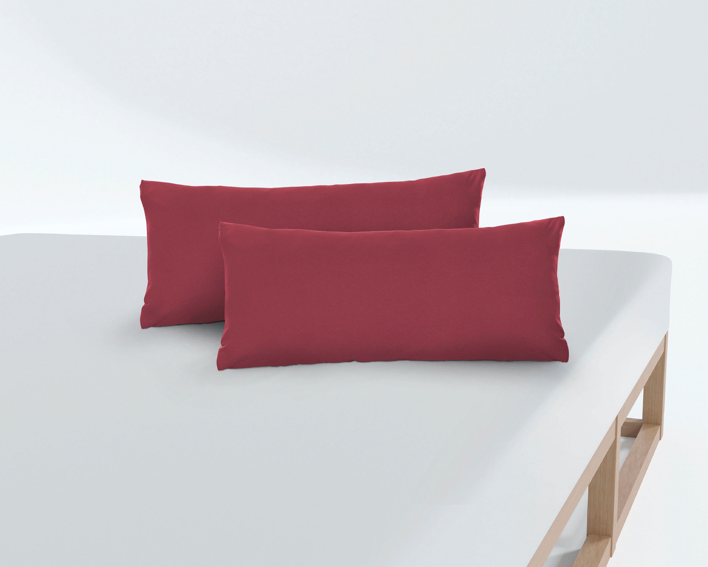 Biberna Kissenbezug "Michi Feinjersey mit Reißverschluss" verschiedene Größ günstig online kaufen